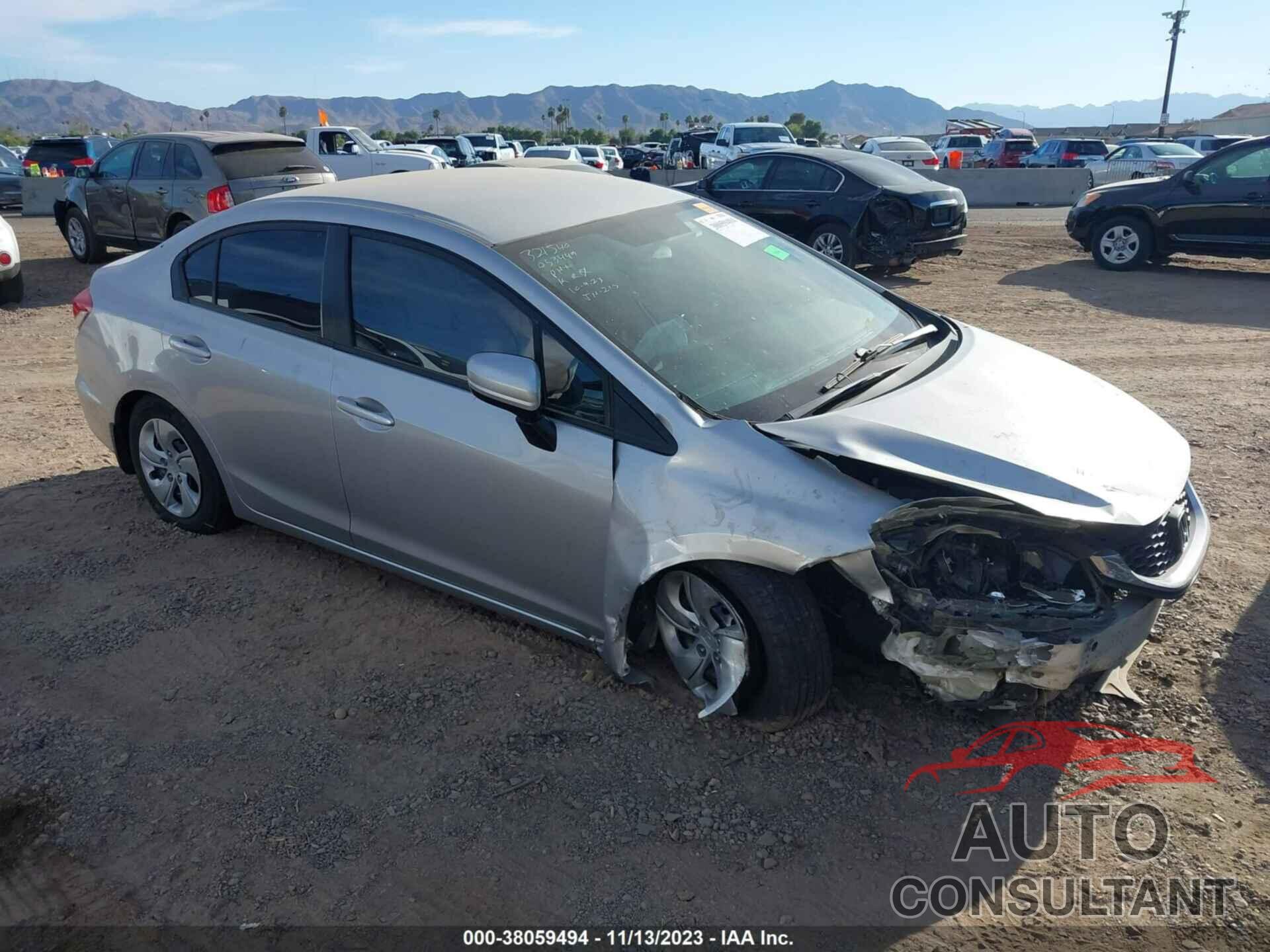 HONDA CIVIC 2015 - 19XFB2F58FE053449