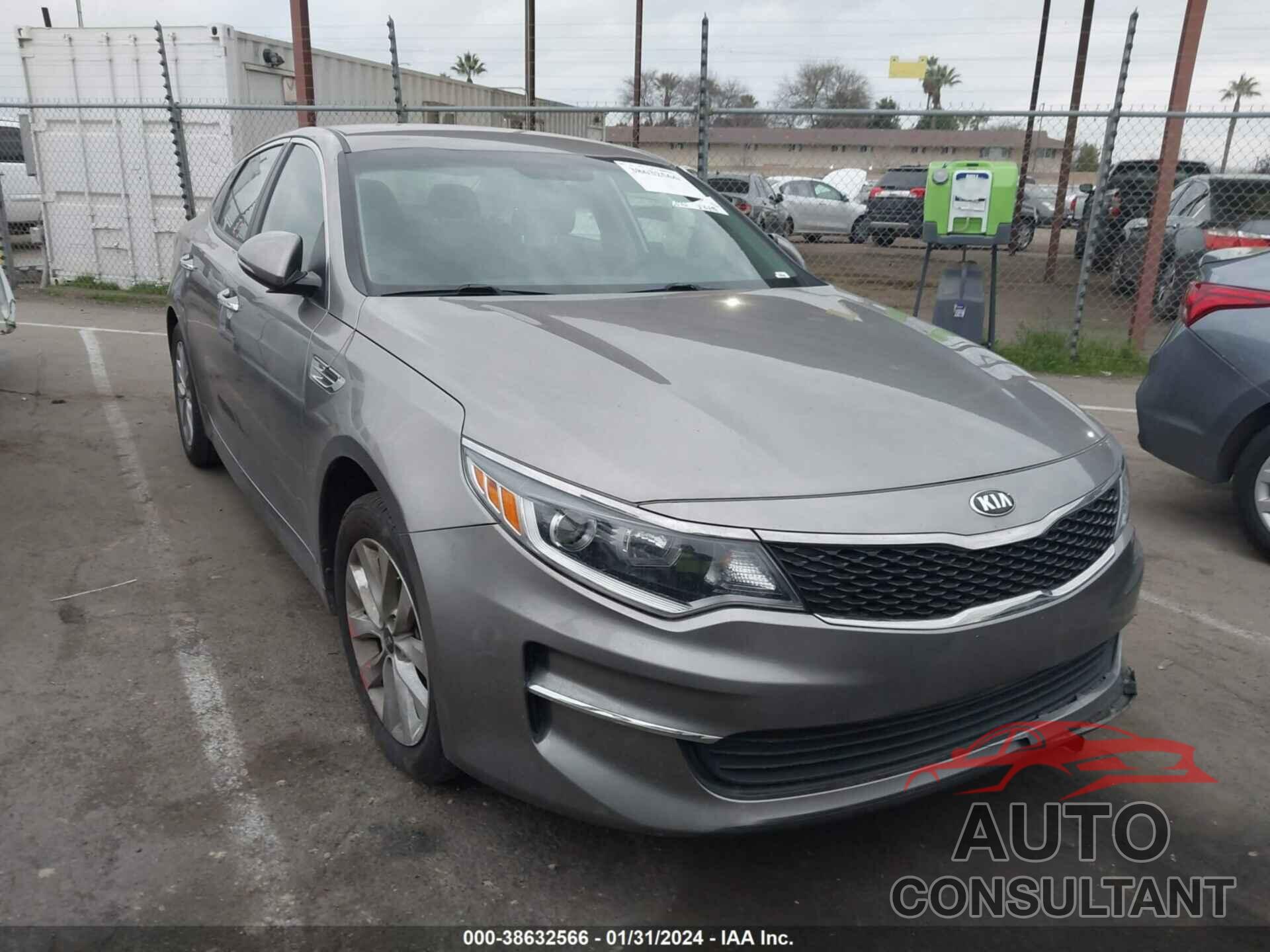 KIA OPTIMA 2018 - 5XXGT4L35JG260039