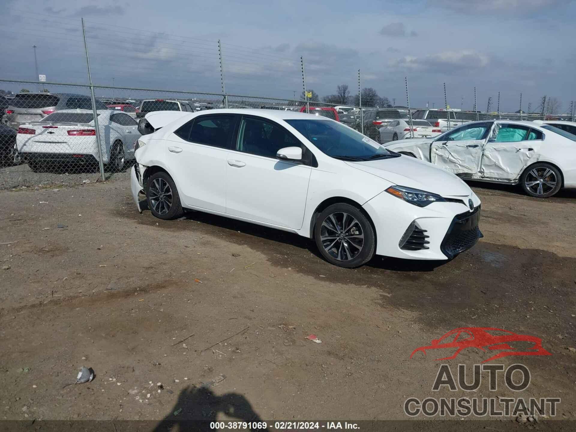 TOYOTA COROLLA 2019 - 5YFBURHE8KP897546