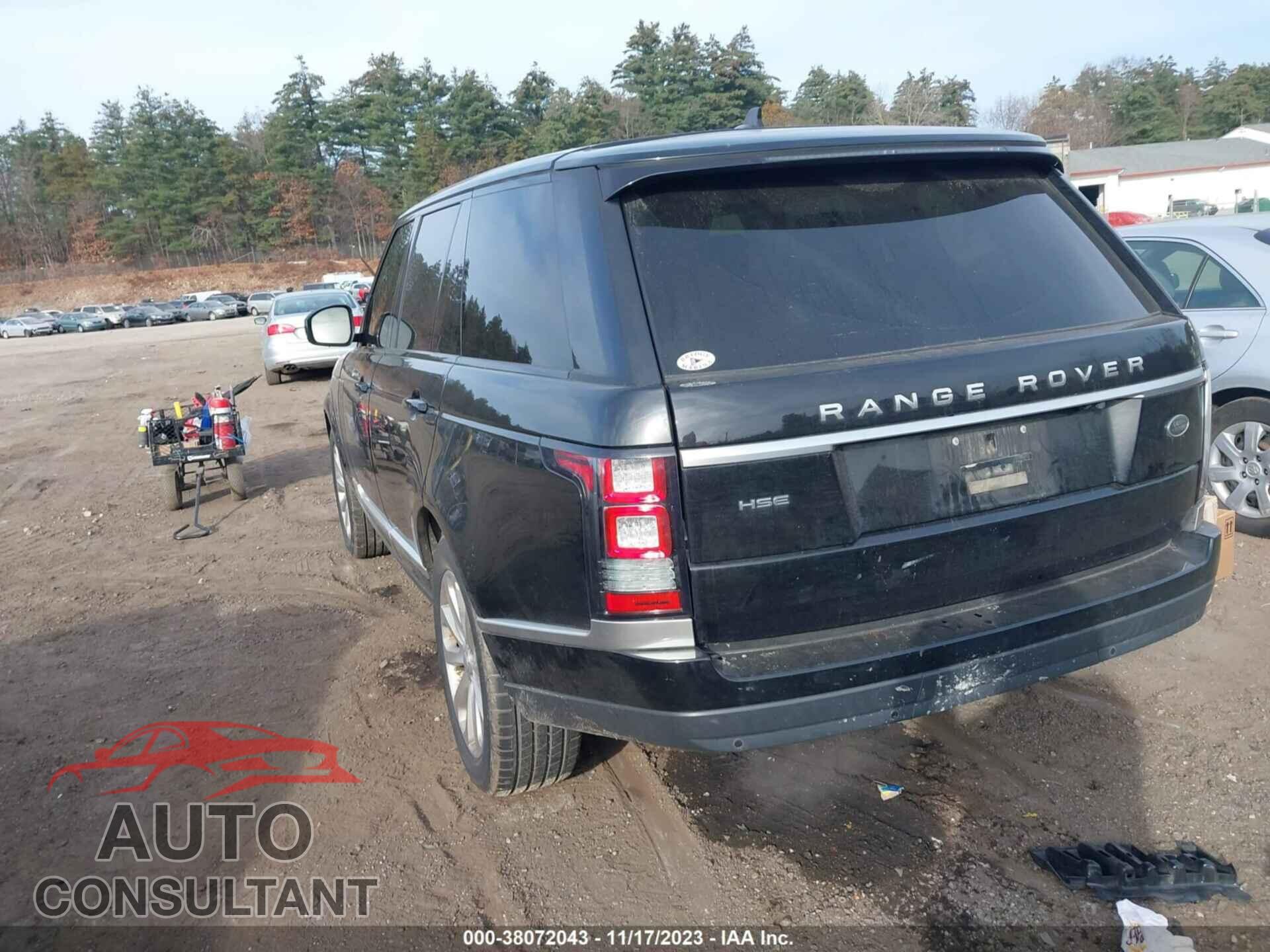 LAND ROVER RANGE ROVER 2016 - SALGS2PF1GA312422