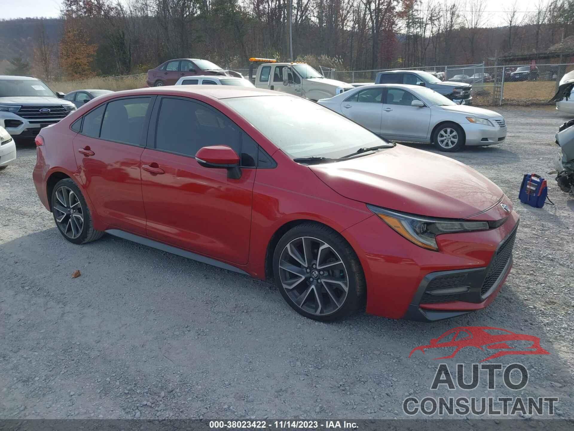 TOYOTA COROLLA 2020 - JTDS4RCE5LJ043112