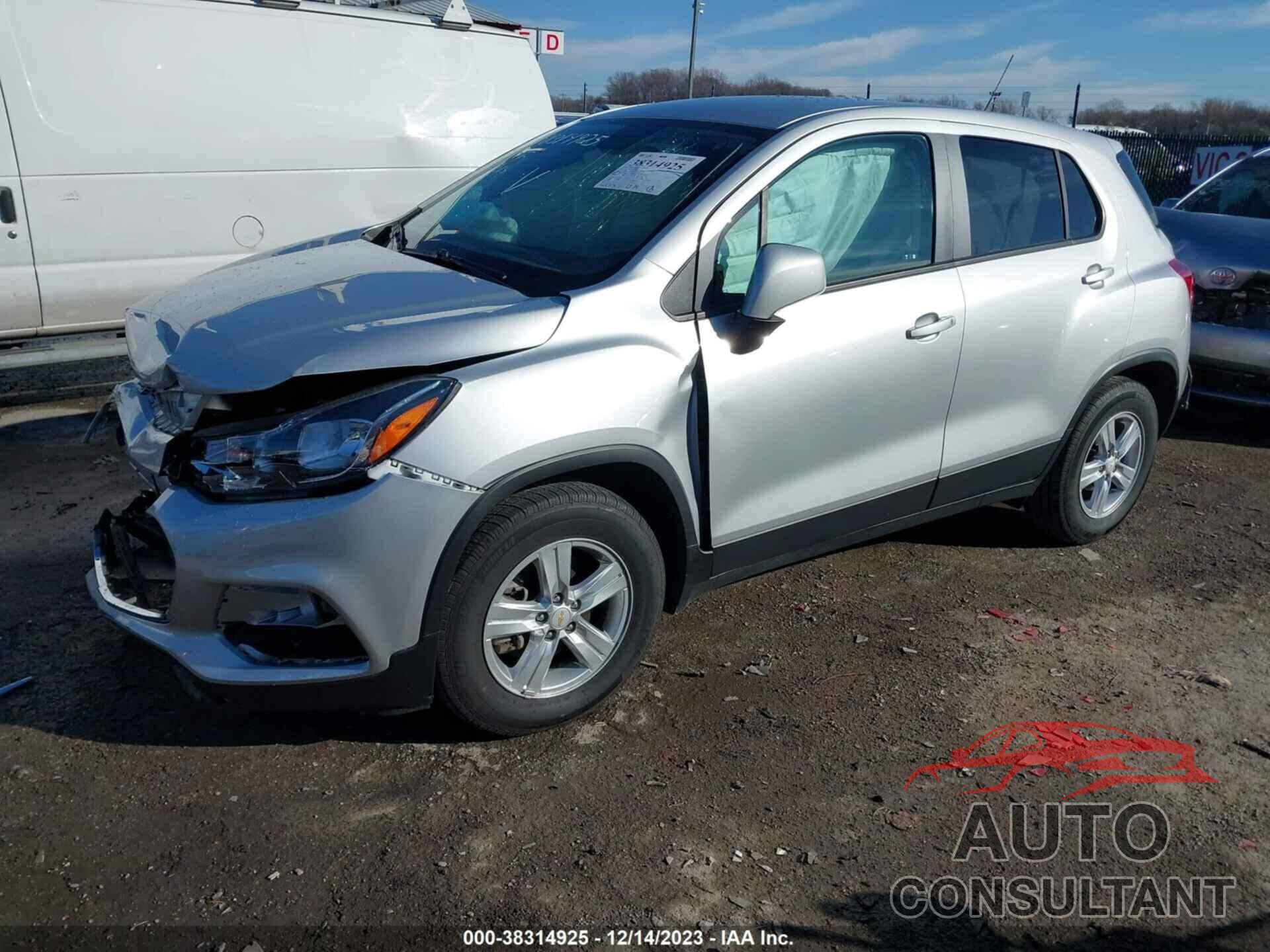 CHEVROLET TRAX 2020 - KL7CJKSB3LB310279