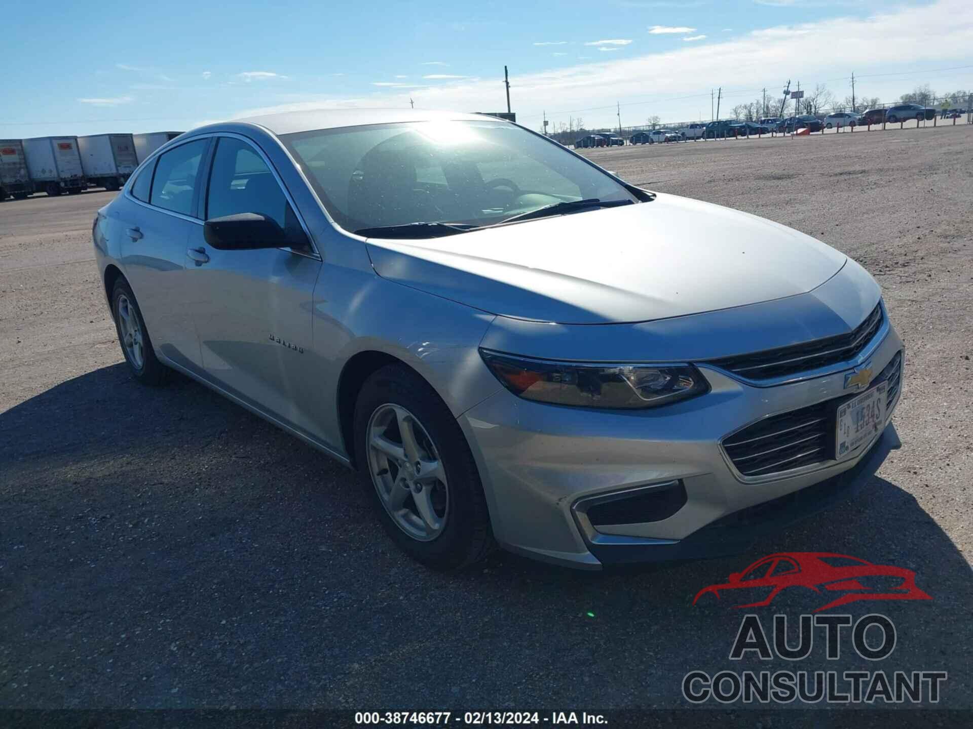 CHEVROLET MALIBU 2016 - 1G1ZC5ST1GF292390