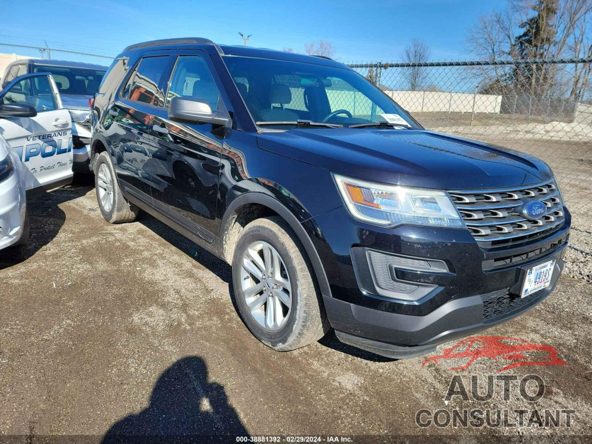 FORD EXPLORER 2017 - 1FM5K8B82HGB16672