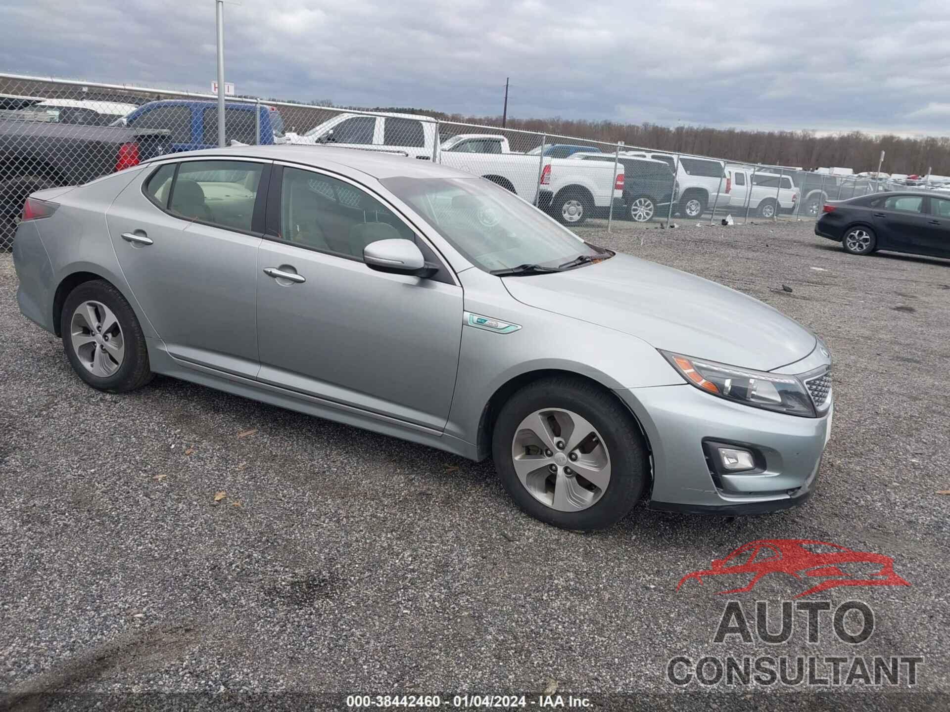 KIA OPTIMA HYBRID 2015 - KNAGM4AD4F5077698