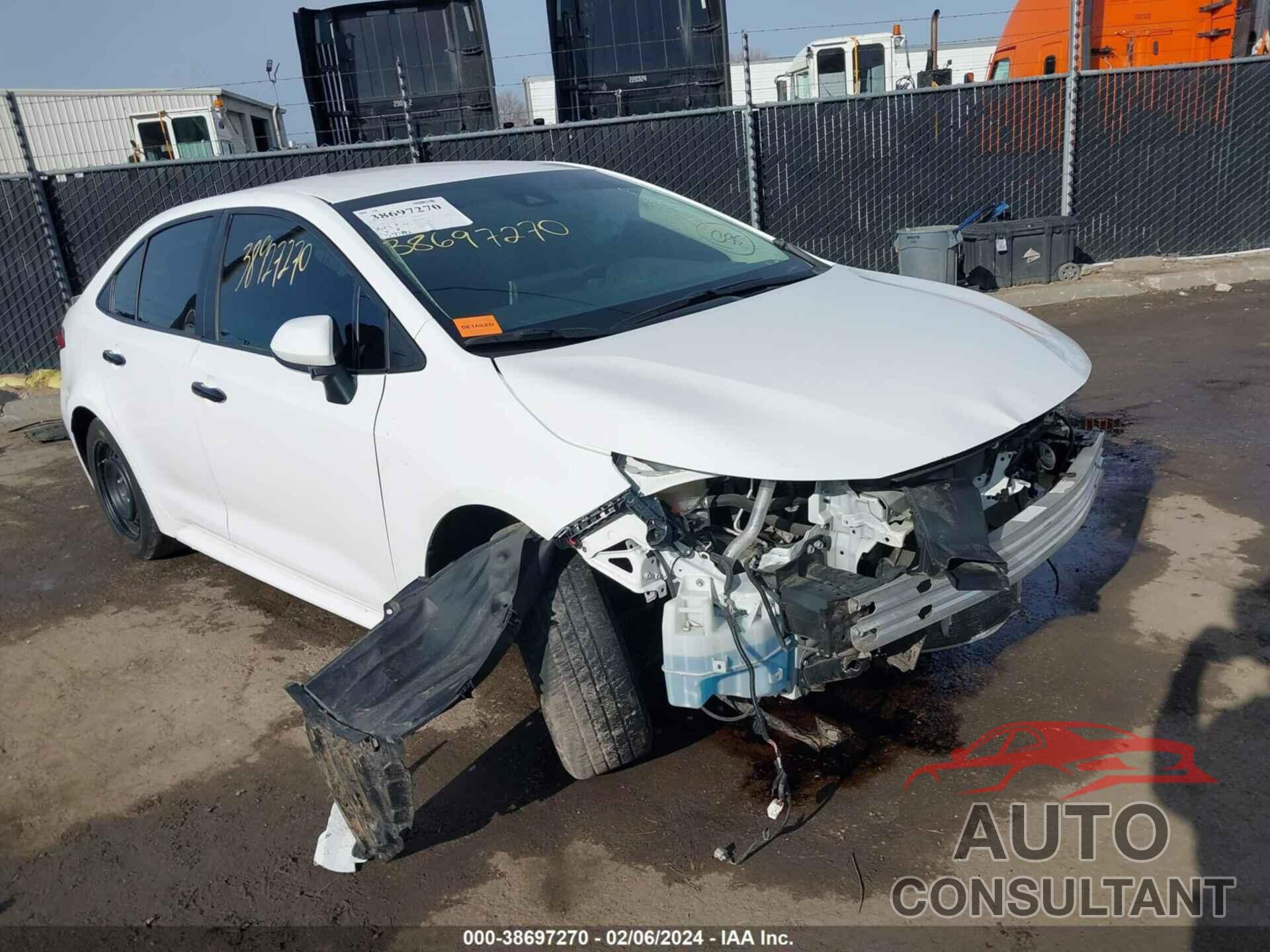 TOYOTA COROLLA 2020 - 5YFEPRAE3LP058534