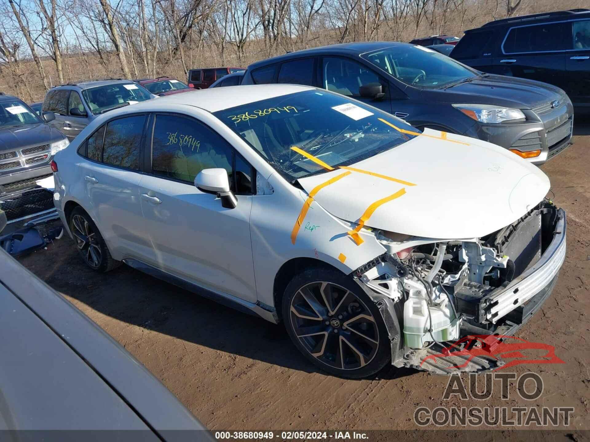 TOYOTA COROLLA 2020 - JTDS4RCE3LJ016913