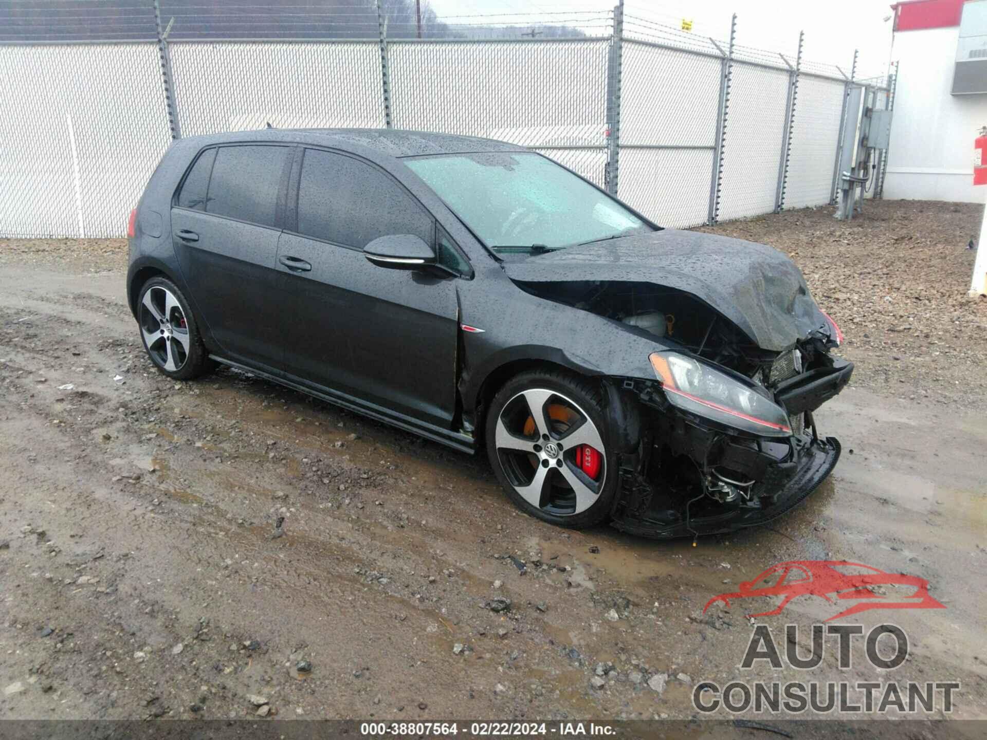 VOLKSWAGEN GOLF GTI 2017 - 3VW447AU1HM027214