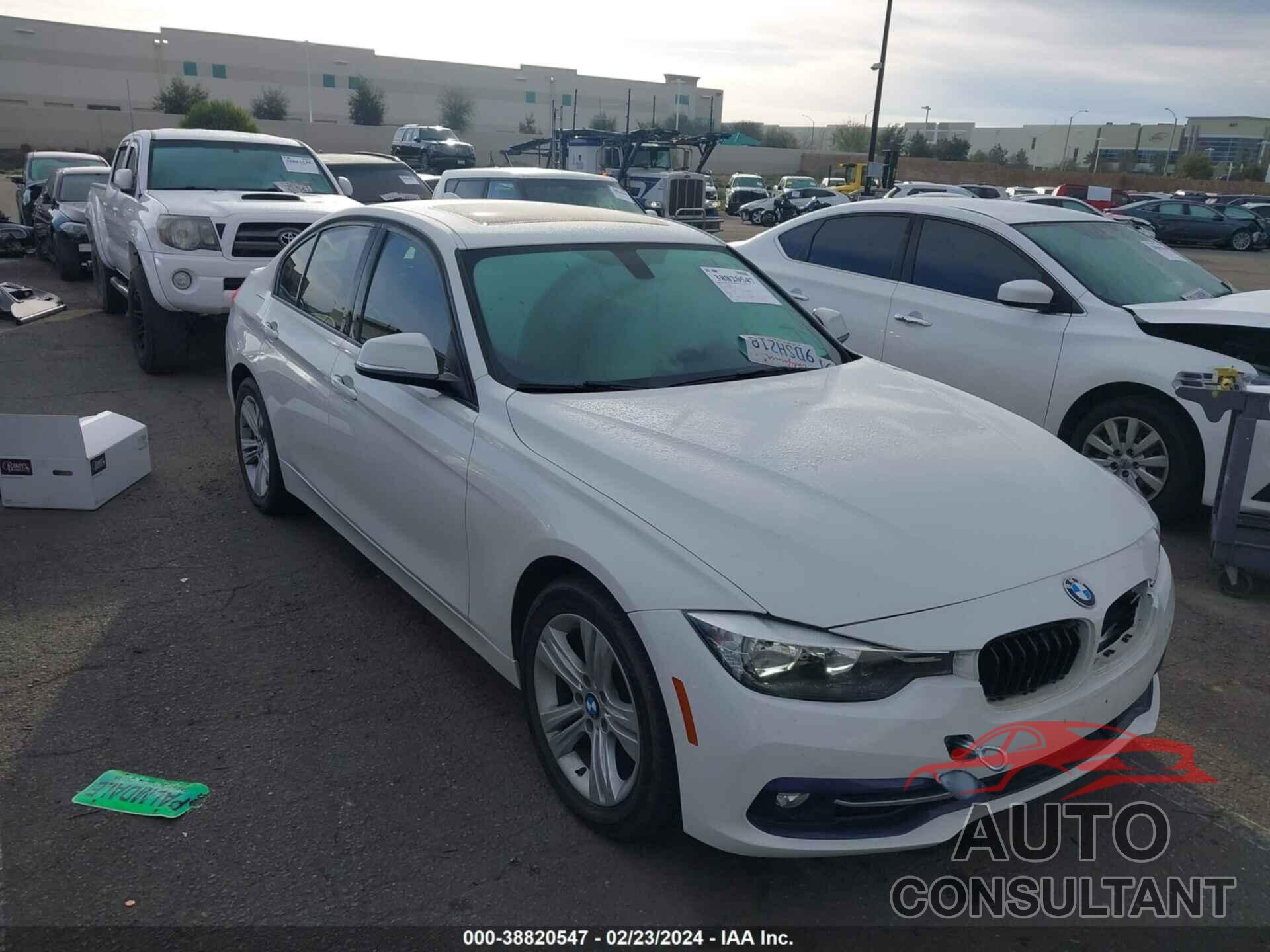 BMW 328I 2016 - WBA8E9G50GNT88092