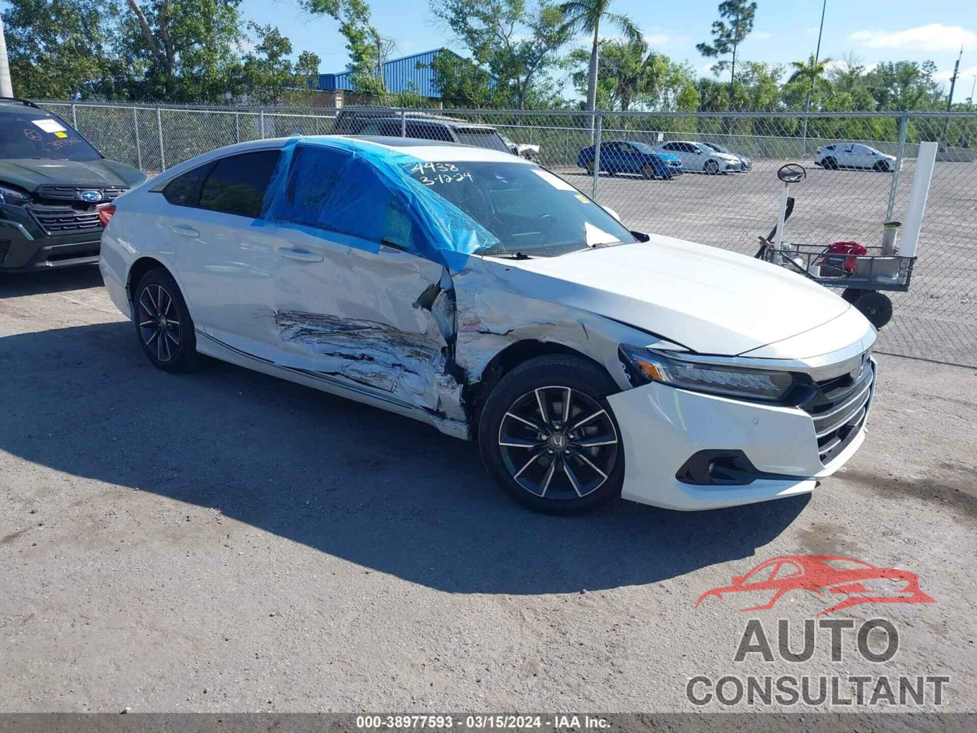 HONDA ACCORD 2021 - 1HGCV1F56MA064438