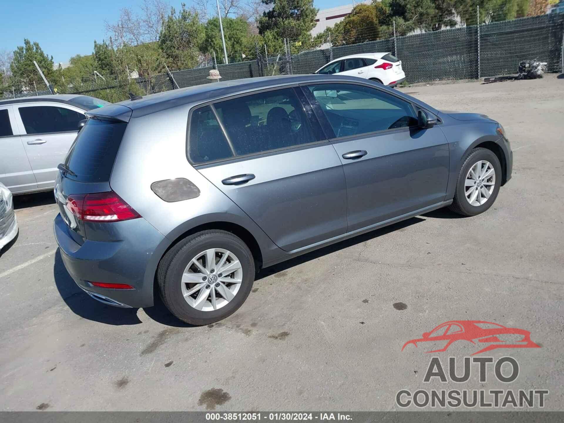 VOLKSWAGEN GOLF 2019 - 3VWG57AU9KM022344