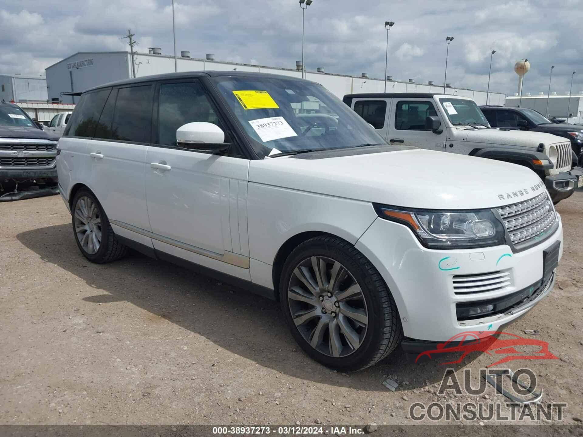 LAND ROVER RANGE ROVER 2016 - SALGS2EF1GA302041