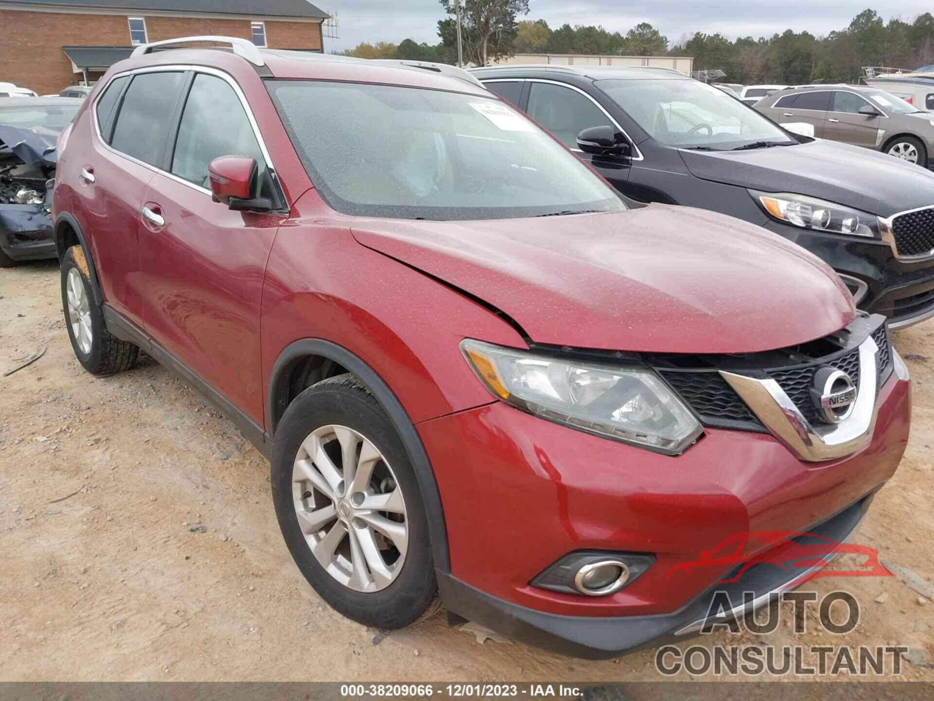 NISSAN ROGUE 2016 - 5N1AT2MT3GC919331