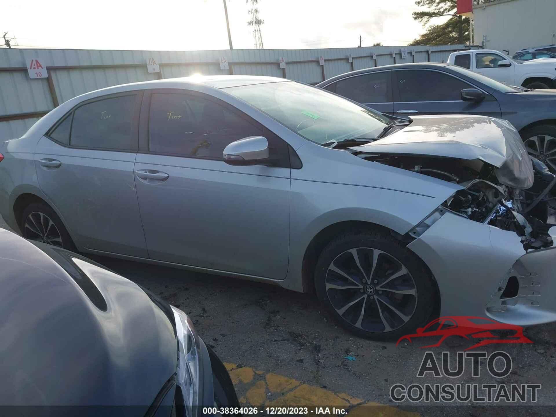 TOYOTA COROLLA 2019 - 5YFBURHE2KP914163