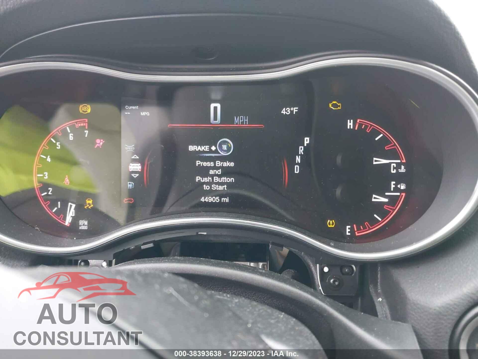 DODGE DURANGO 2019 - 1C4RDJAG6KC821795