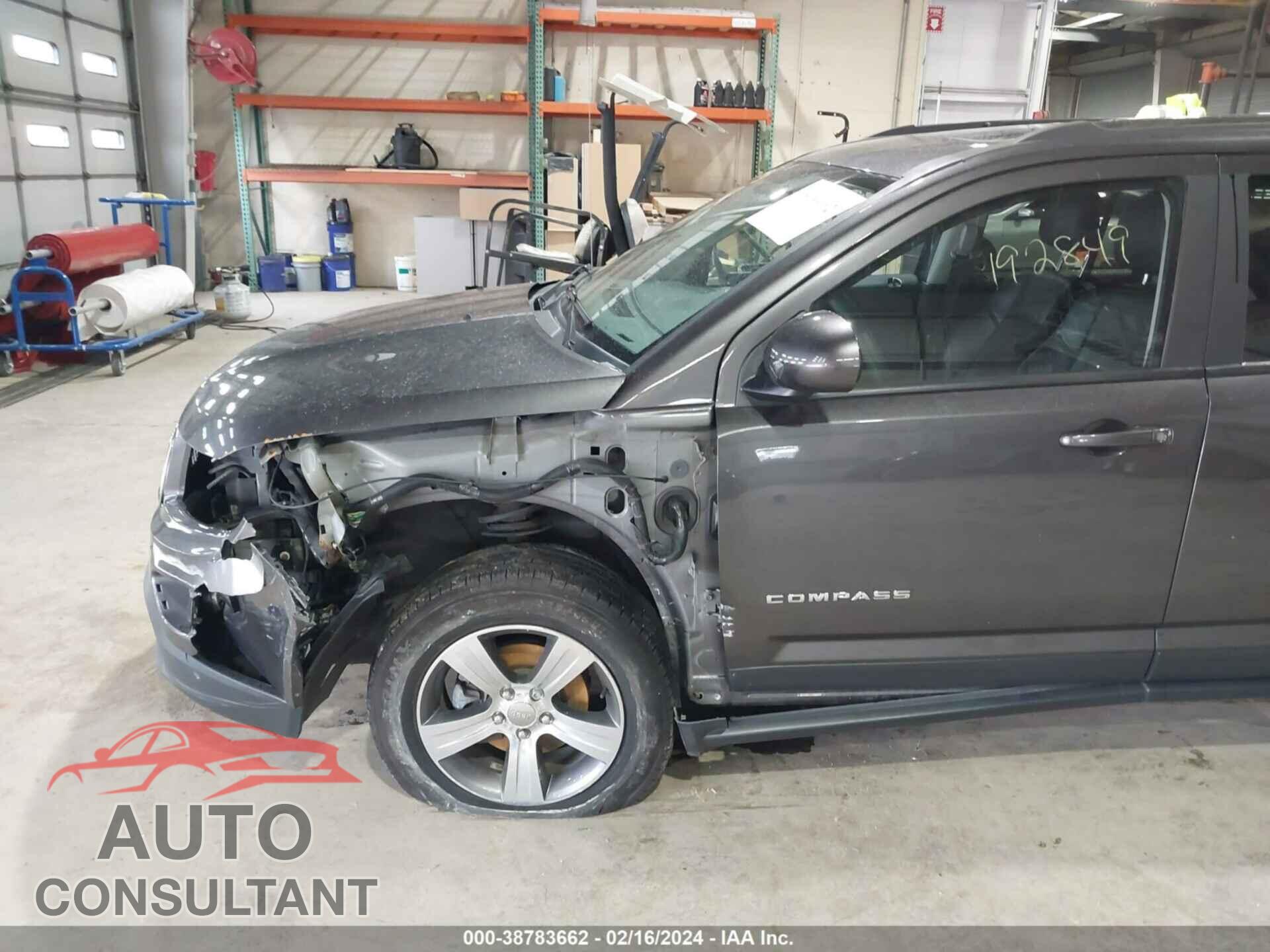 JEEP COMPASS 2017 - 1C4NJDEB9HD192849