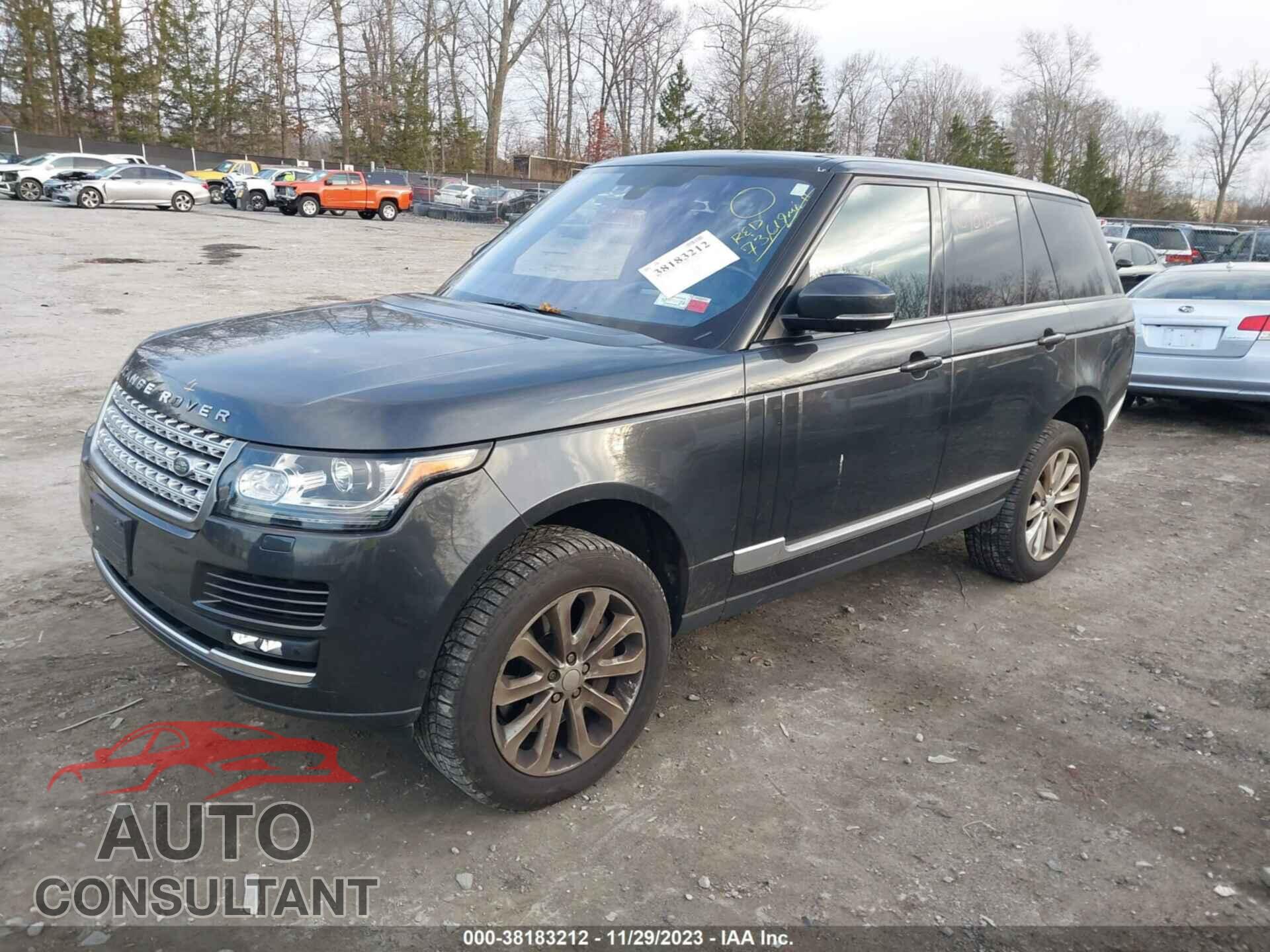 LAND ROVER RANGE ROVER 2016 - SALGS2PF4GA290139
