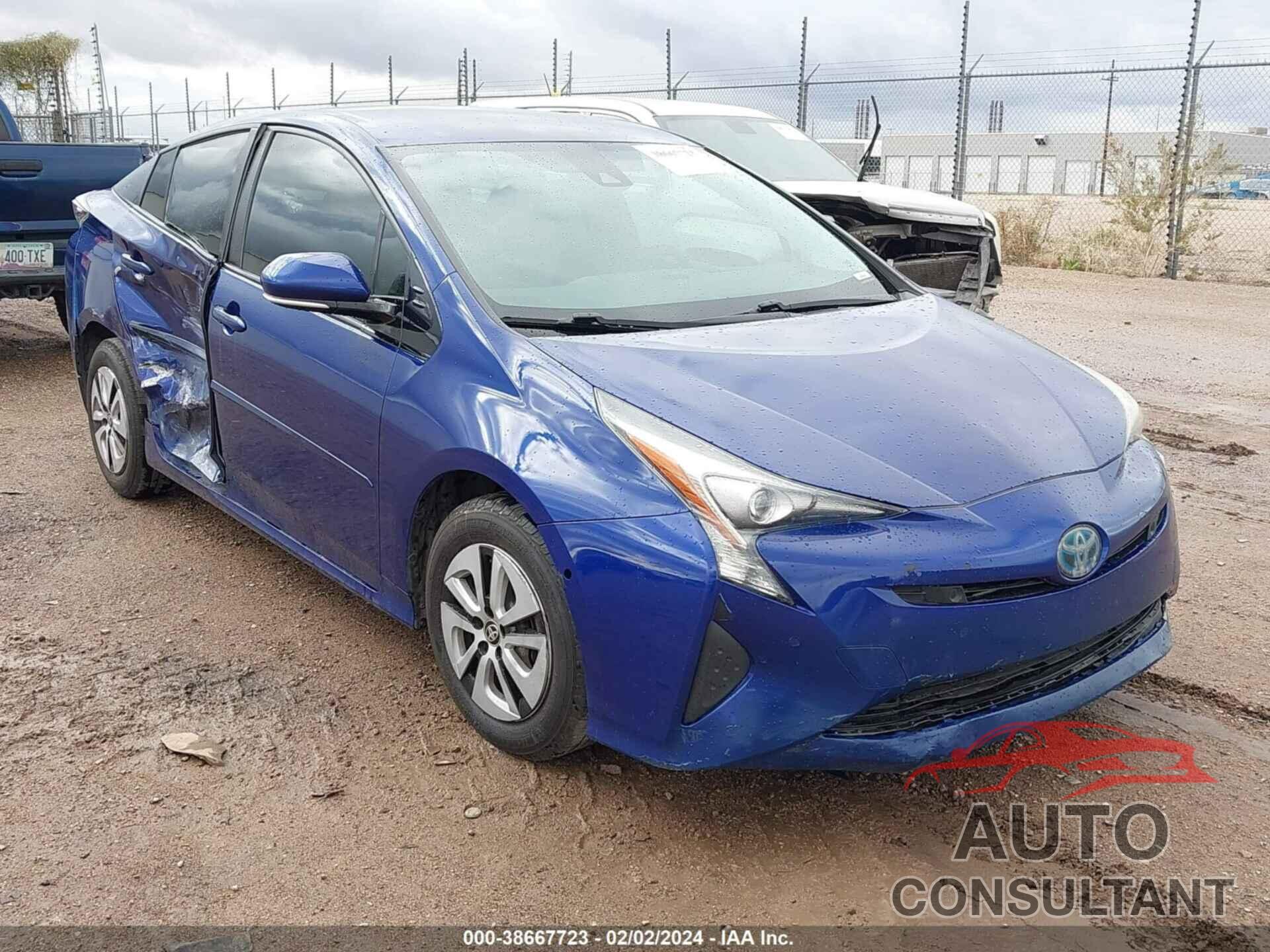 TOYOTA PRIUS 2018 - JTDKBRFU0J3582537