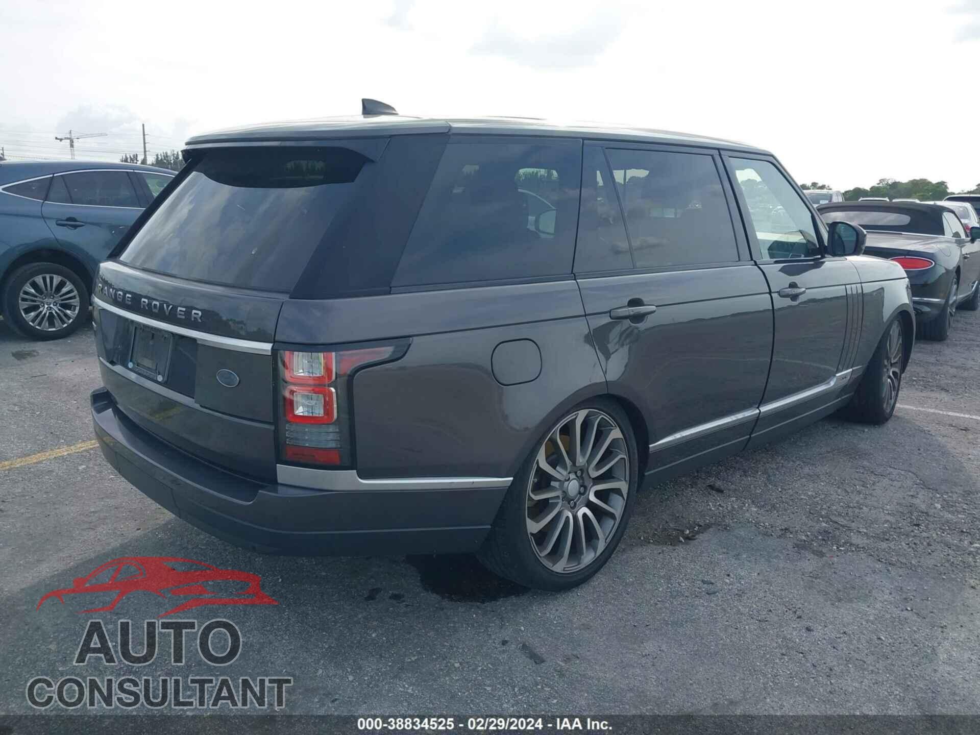 LAND ROVER RANGE ROVER 2017 - SALGS5FE2HA359065