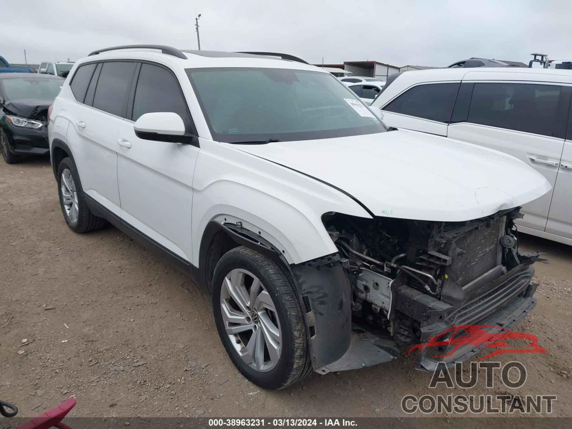 VOLKSWAGEN ATLAS 2021 - 1V2JR2CA5MC508848