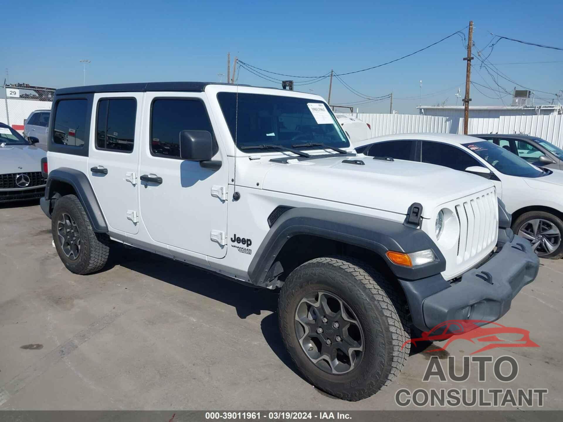 JEEP WRANGLER UNLIMITED 2021 - 1C4HJXDN9MW715084