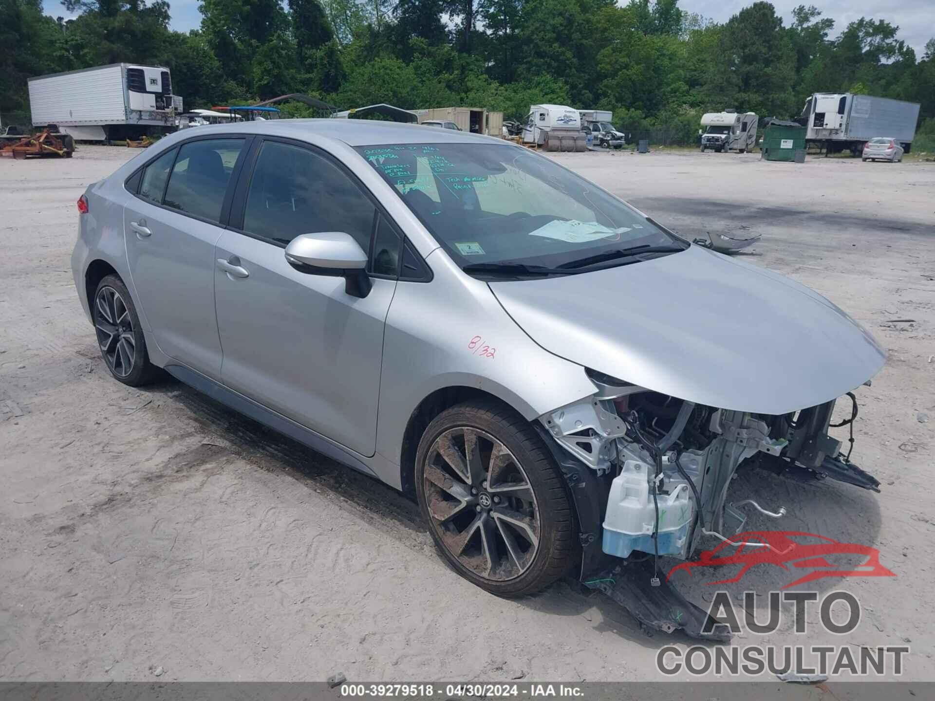 TOYOTA COROLLA 2022 - JTDS4MCE8N3503003