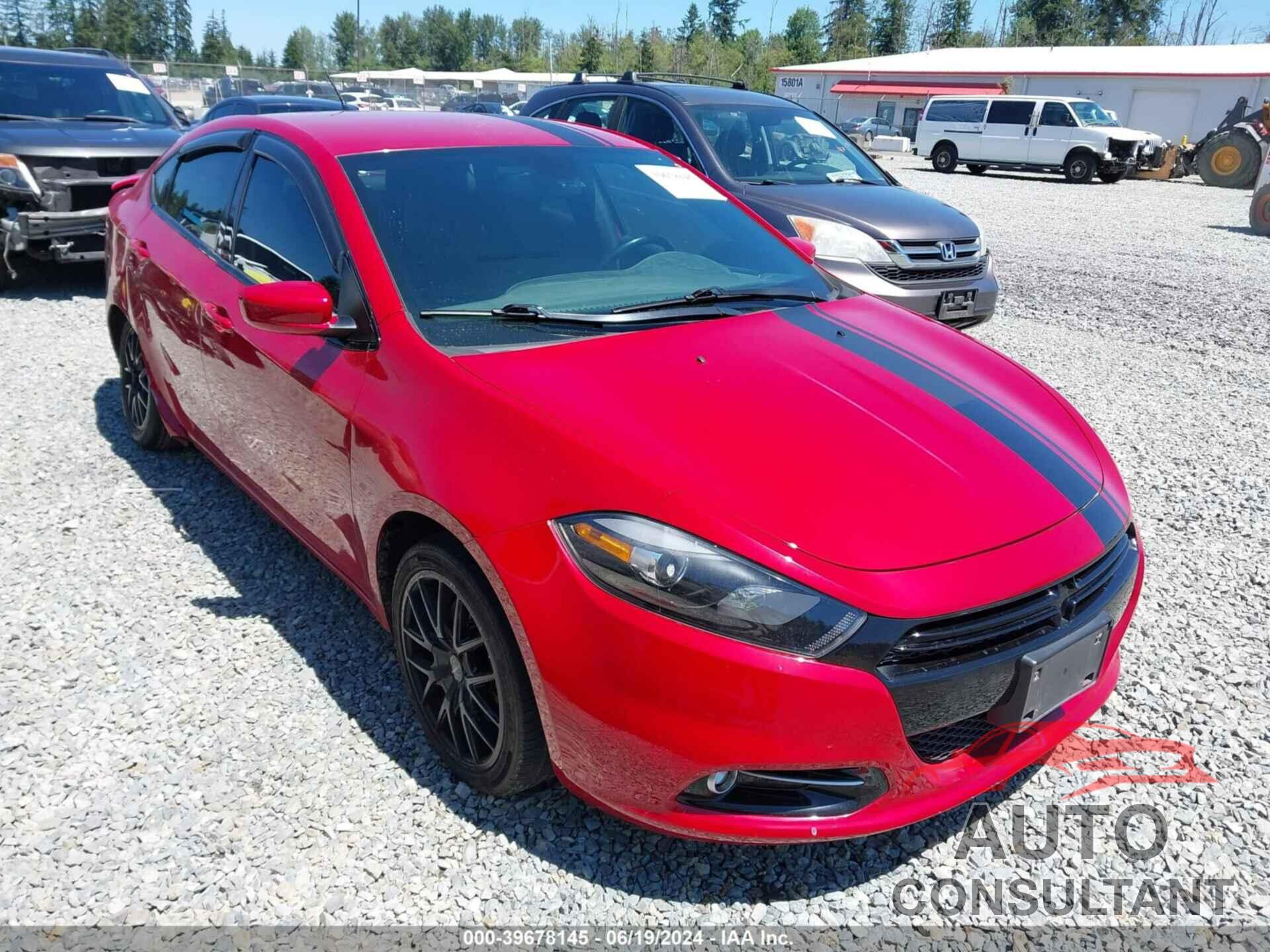 DODGE DART 2016 - 1C3CDFBB0GD645550