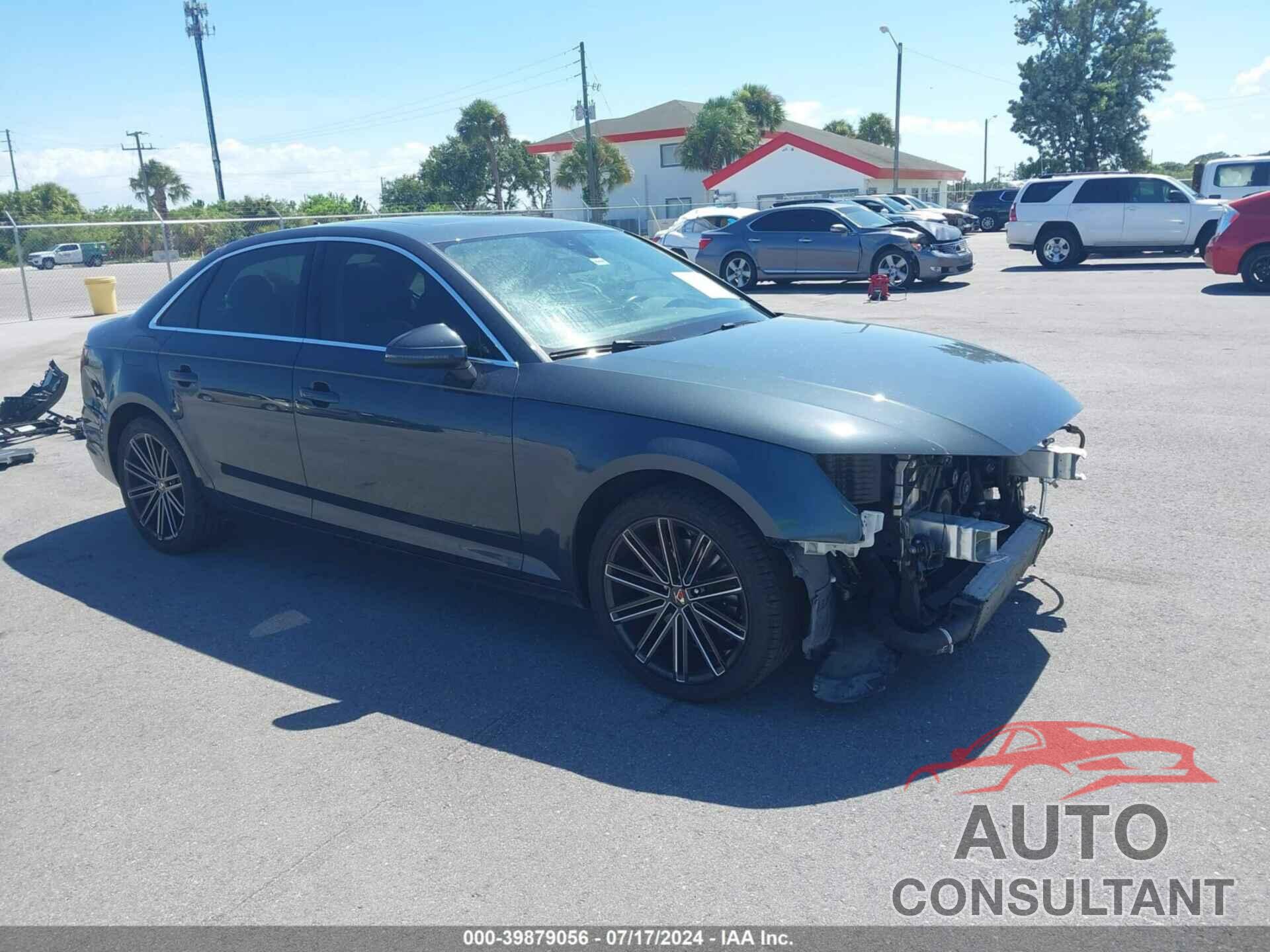 AUDI A4 2019 - WAUGMAF48KA054563