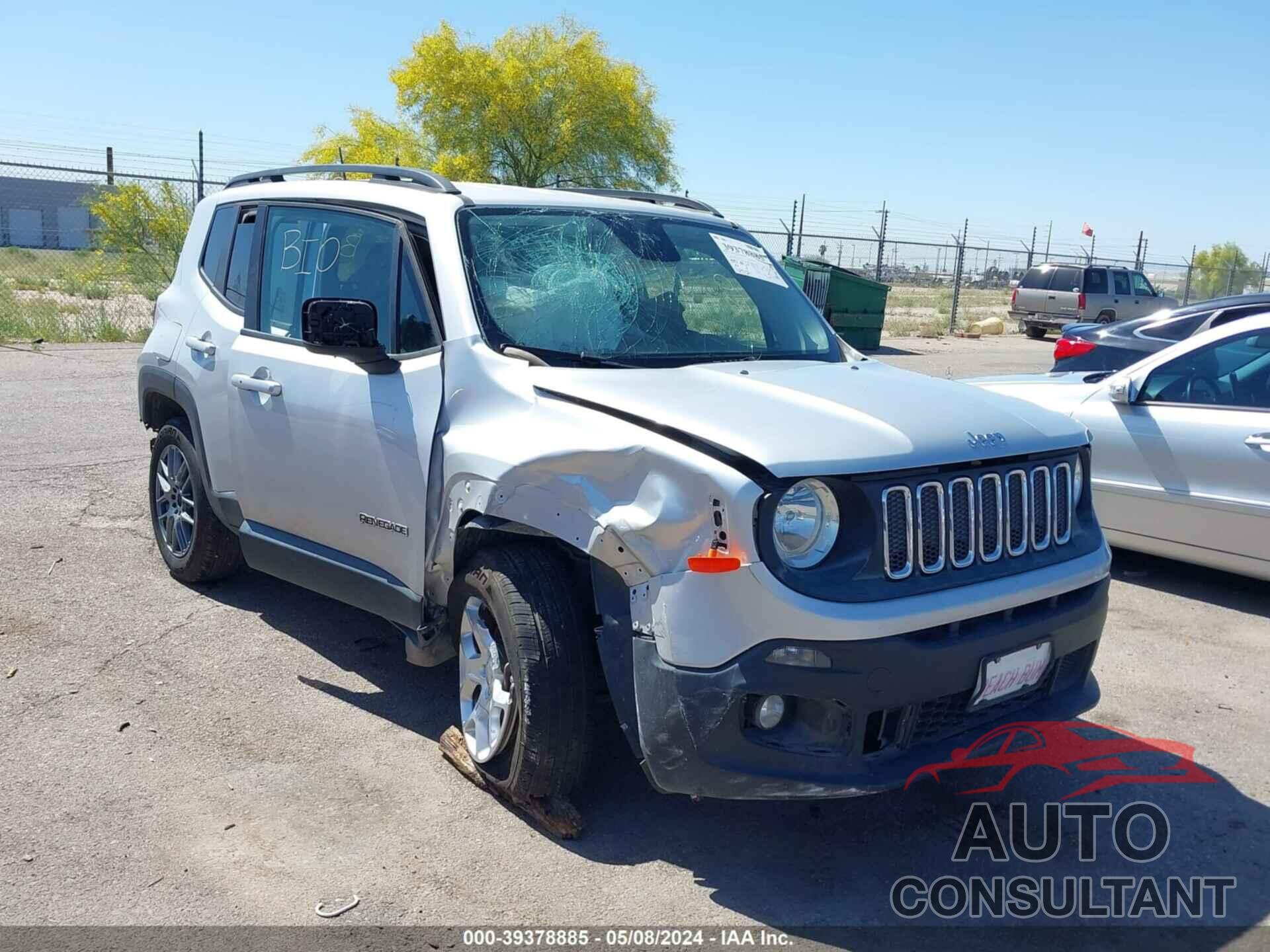 JEEP RENEGADE 2017 - ZACCJBBB4HPG15113