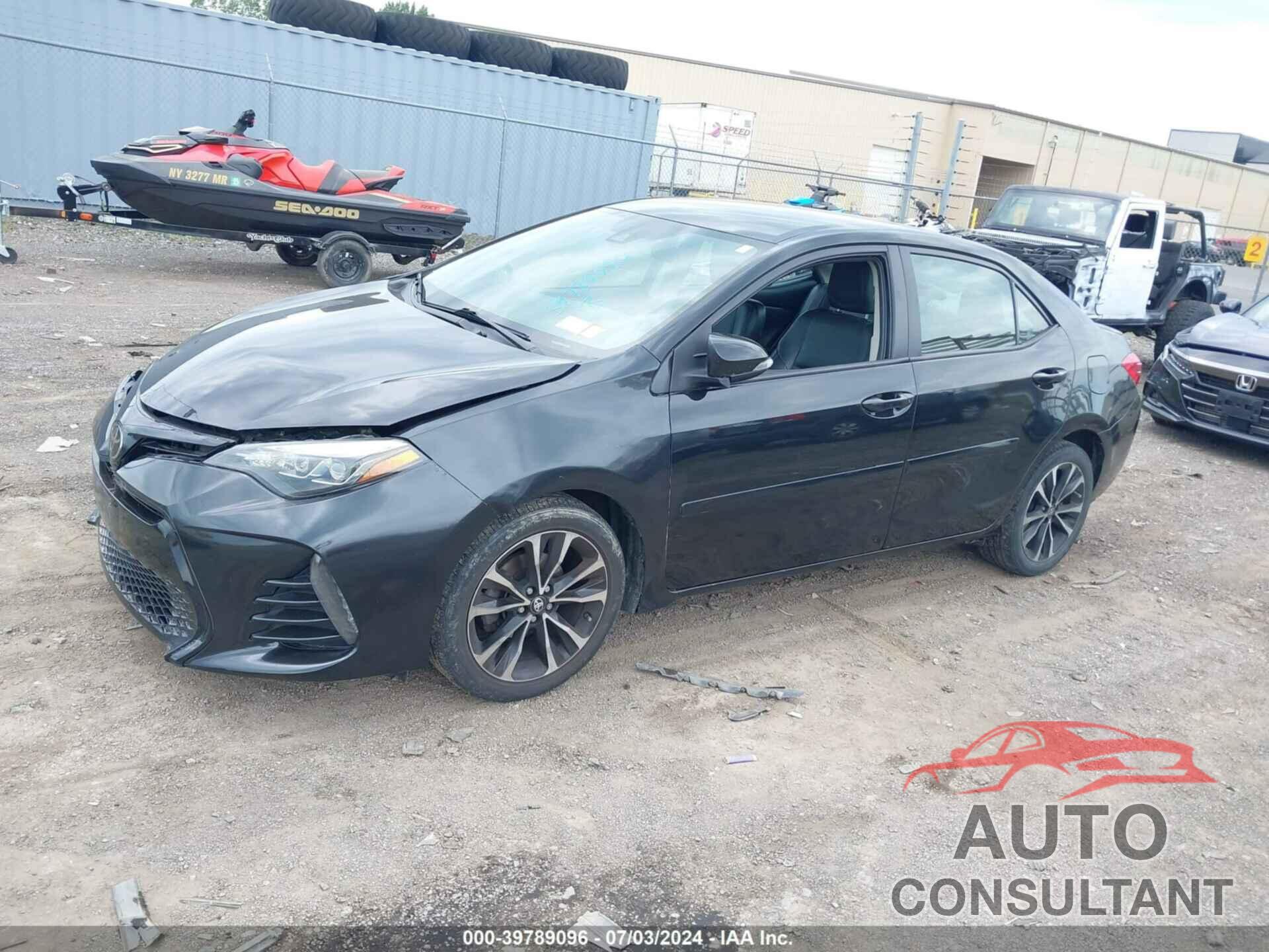 TOYOTA COROLLA 2019 - 2T1BURHE2KC194511
