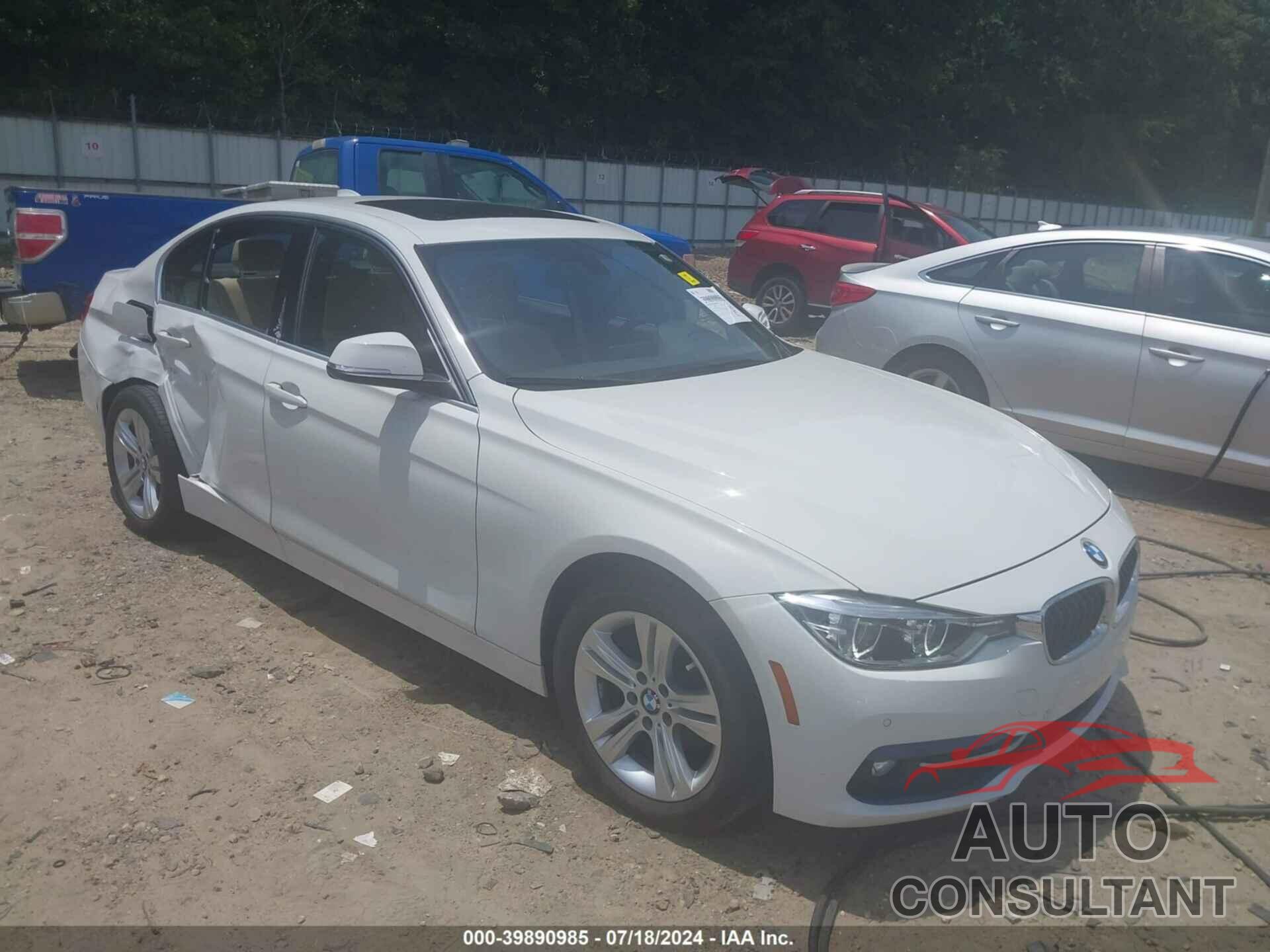 BMW 330I 2017 - WBA8B9G30HNU55069