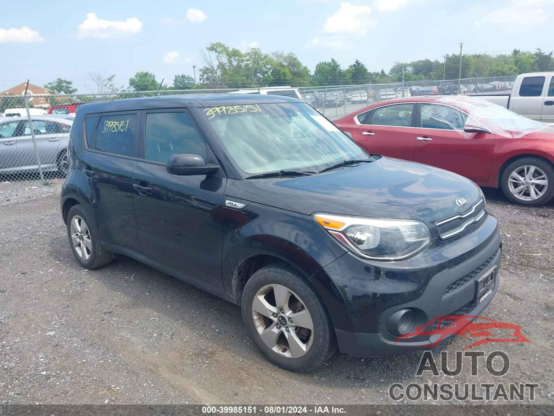 KIA SOUL 2018 - KNDJN2A23J7512684