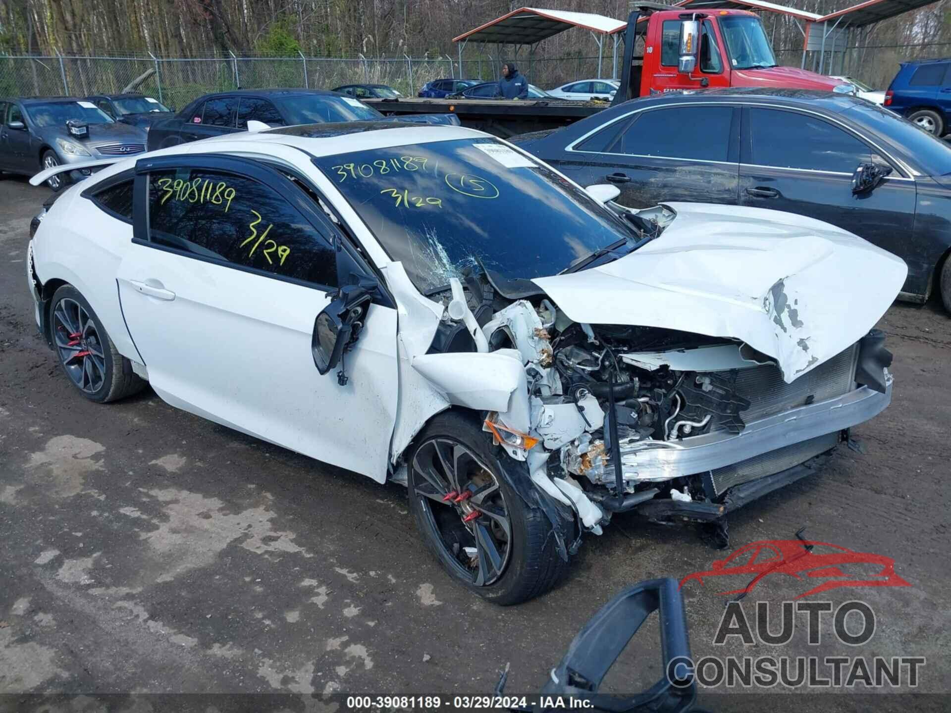 HONDA CIVIC 2019 - 2HGFC3A56KH753898