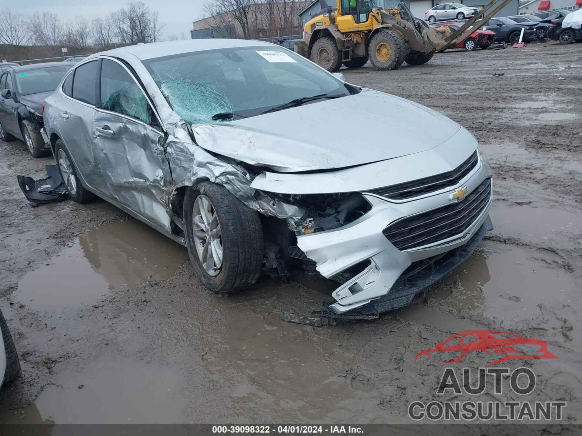 CHEVROLET MALIBU 2016 - 1G1ZE5ST9GF309091