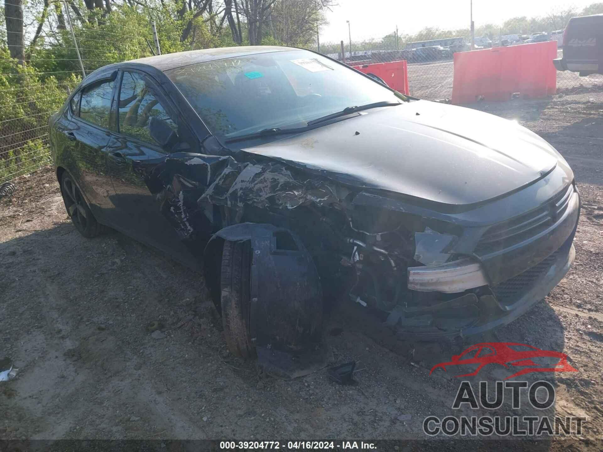 DODGE DART 2015 - 1C3CDFBB0FD212602