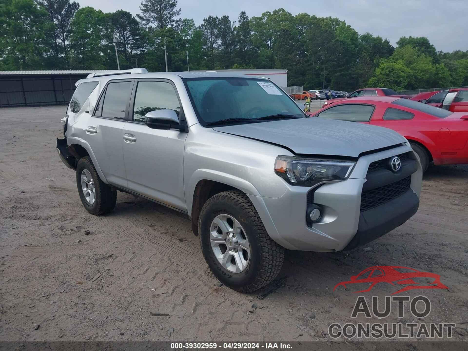 TOYOTA 4RUNNER 2017 - JTEBU5JR2H5459760