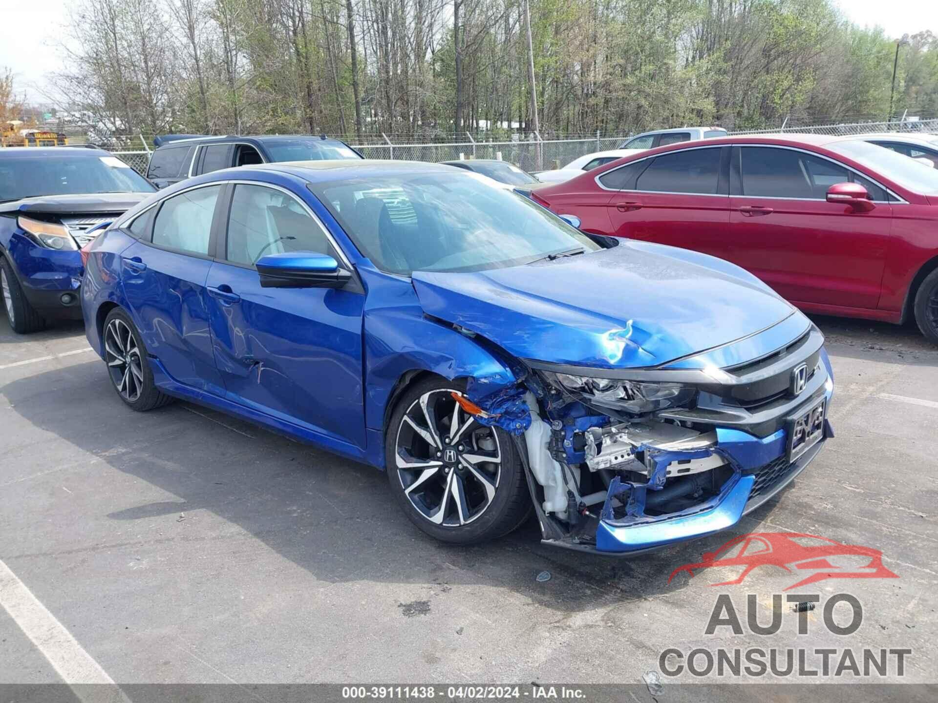 HONDA CIVIC SI 2019 - 2HGFC1E52KH707094