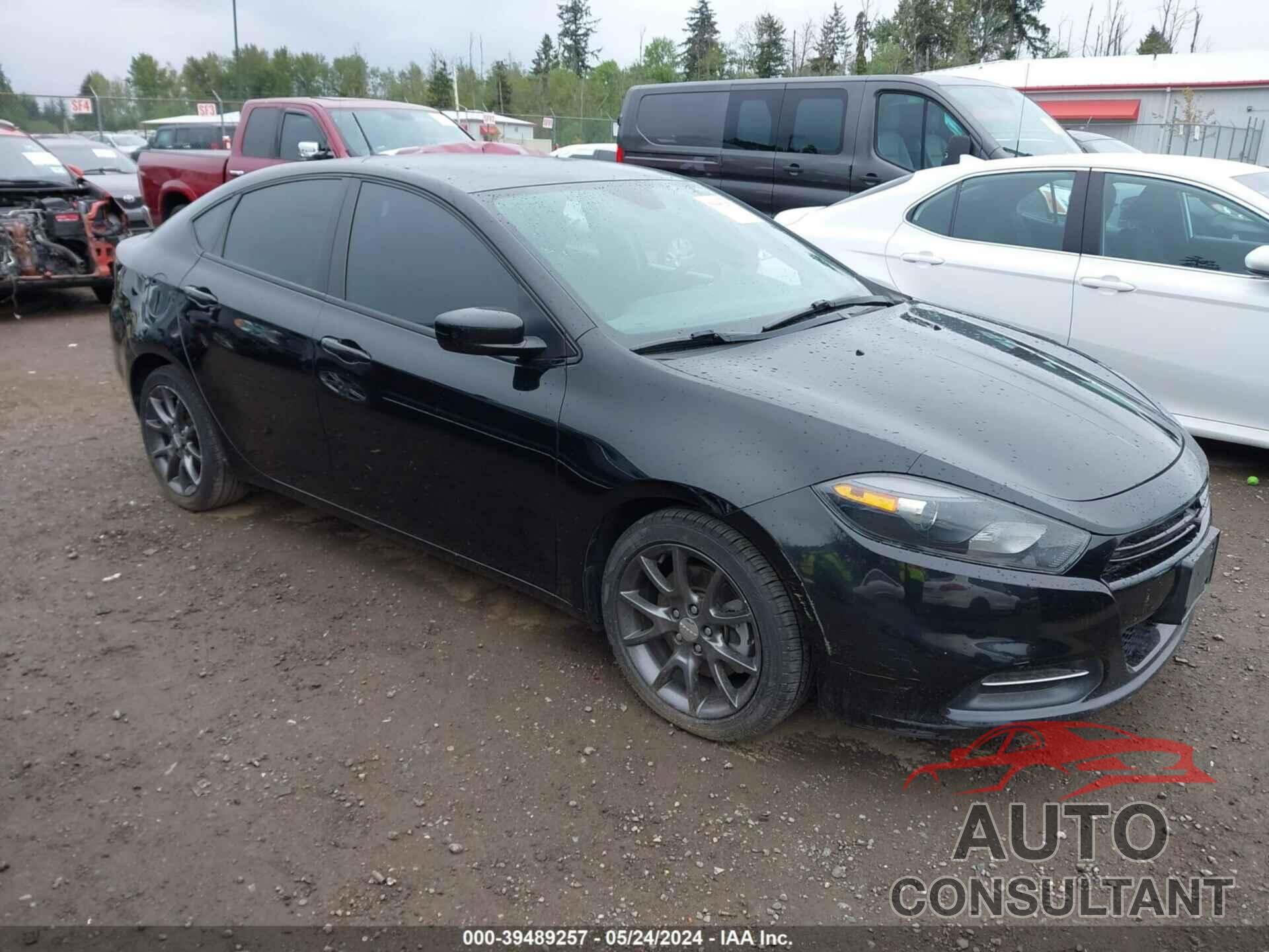 DODGE DART 2016 - 1C3CDFAA8GD680717