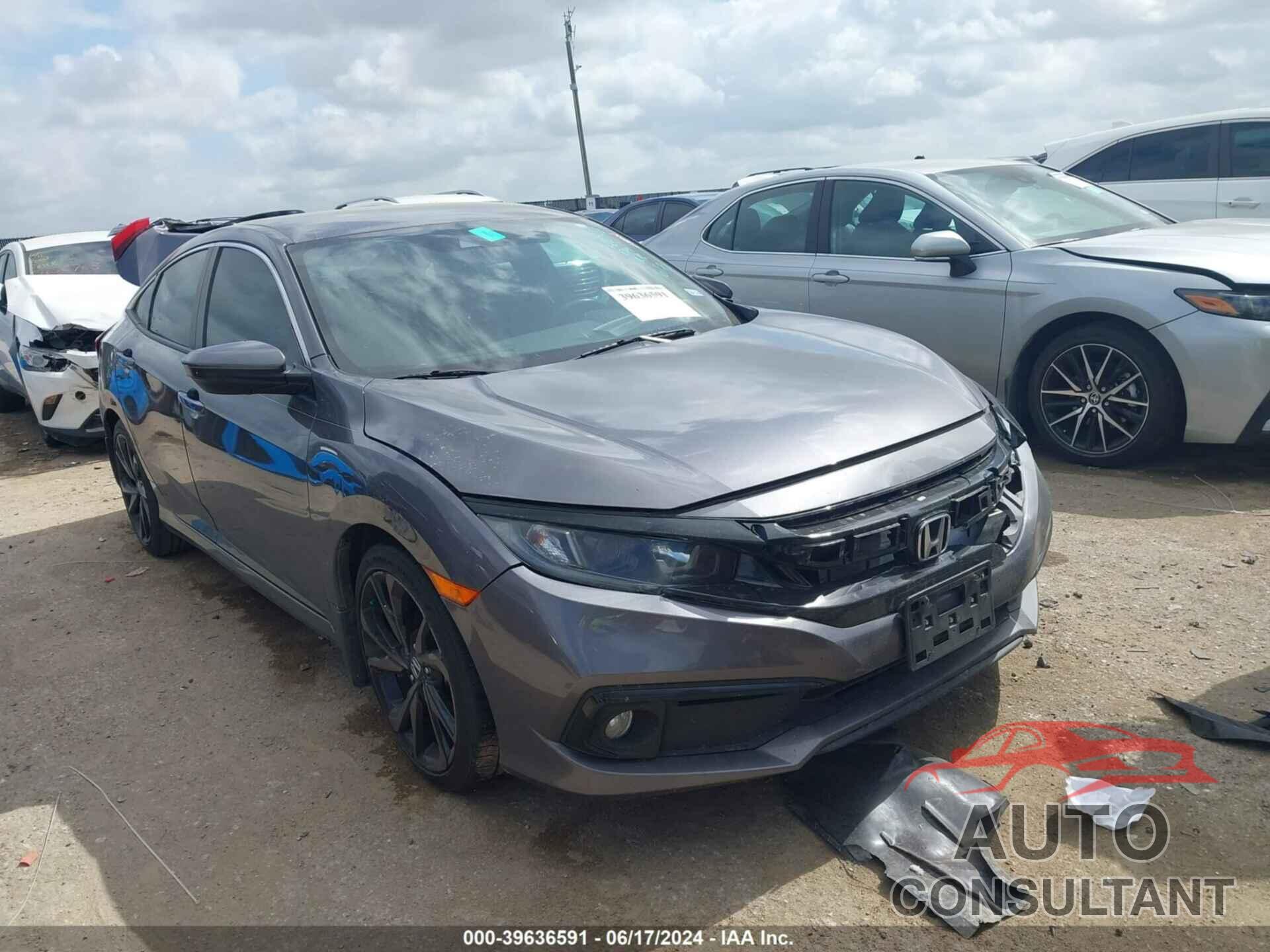 HONDA CIVIC 2020 - 19XFC2F89LE011956