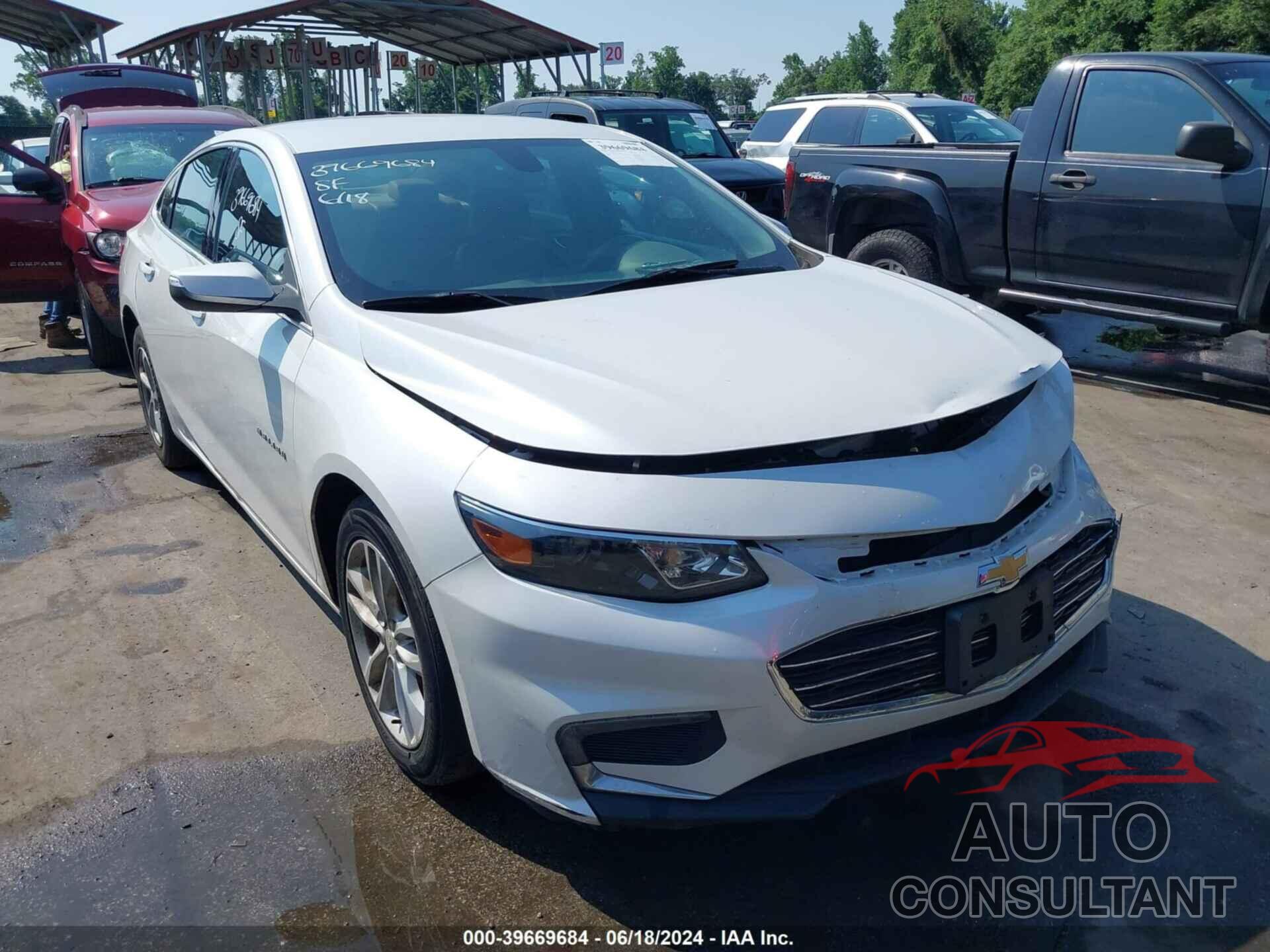 CHEVROLET MALIBU 2016 - 1G1ZE5STXGF348692