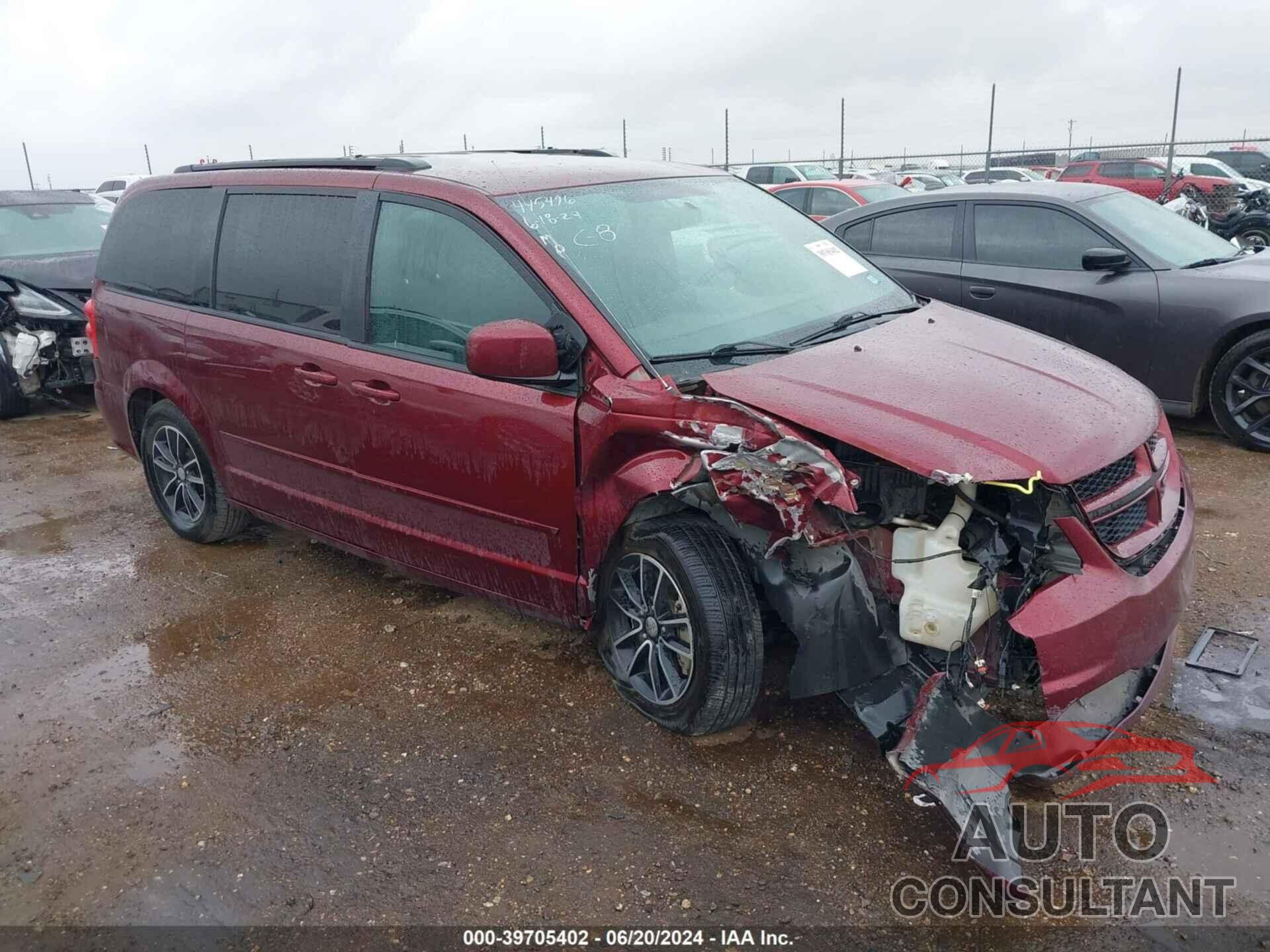 DODGE GRAND CARAVAN 2017 - 2C4RDGEG6HR731981