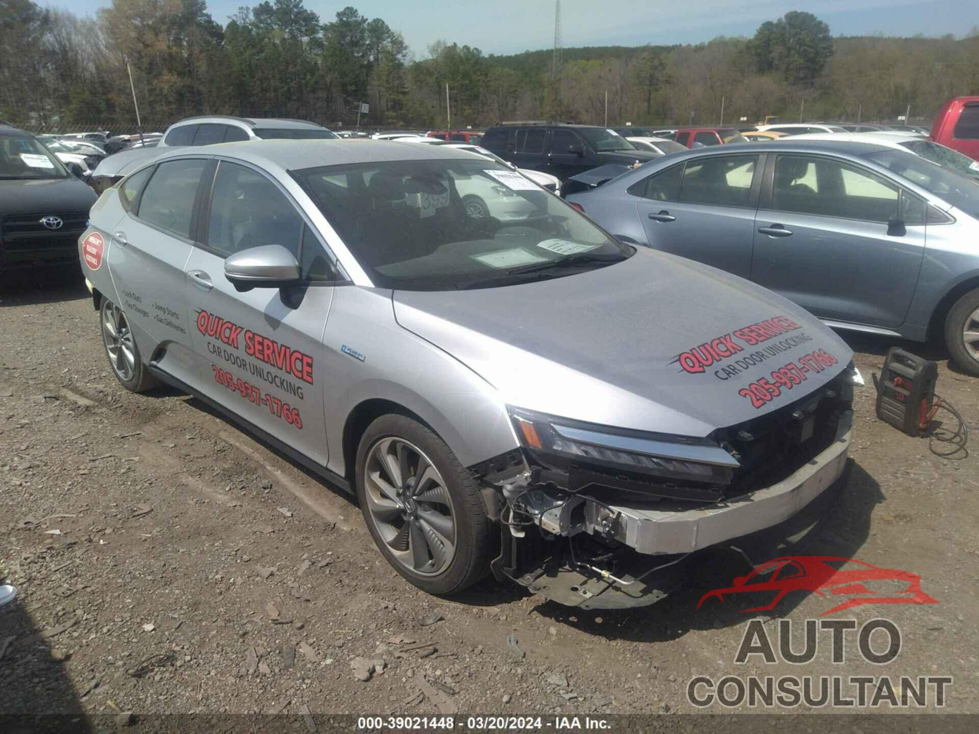 HONDA CLARITY PLUG-IN HYBRID 2018 - JHMZC5F10JC021151