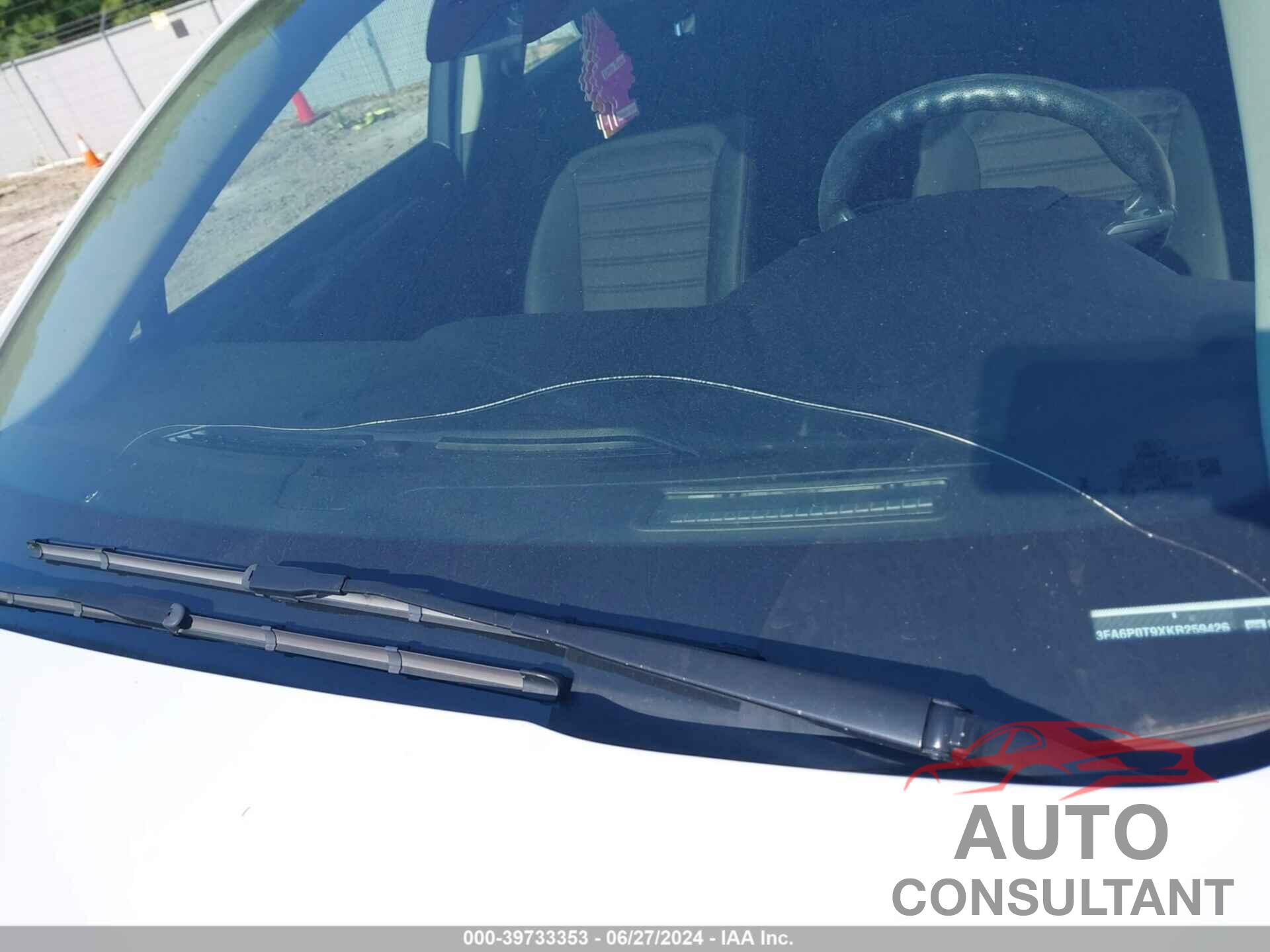 FORD FUSION 2019 - 3FA6P0T9XKR259426