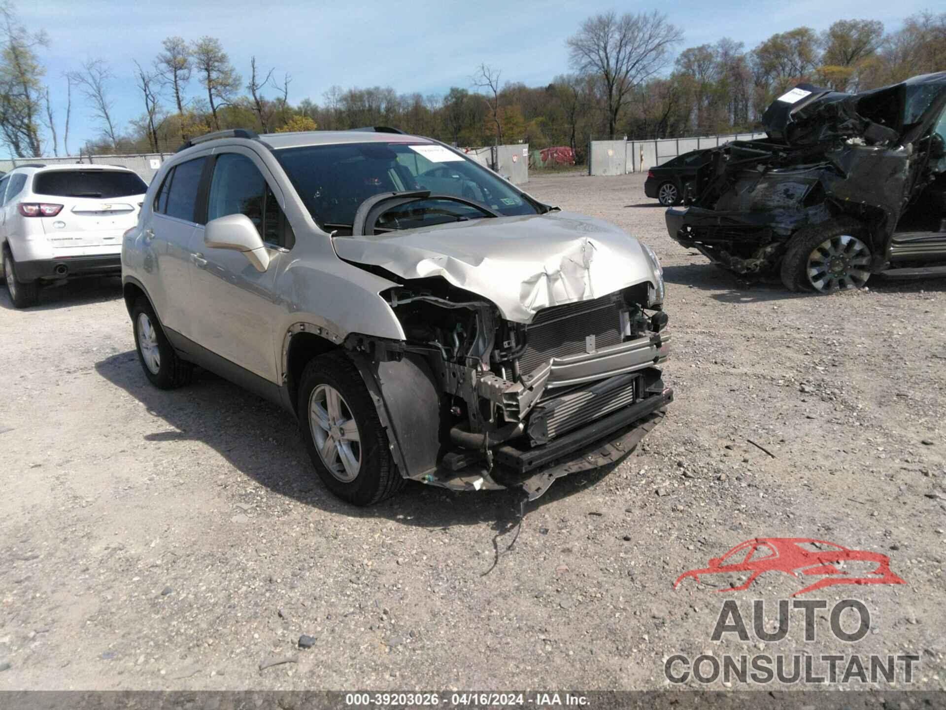 CHEVROLET TRAX 2016 - 3GNCJPSB2GL245775