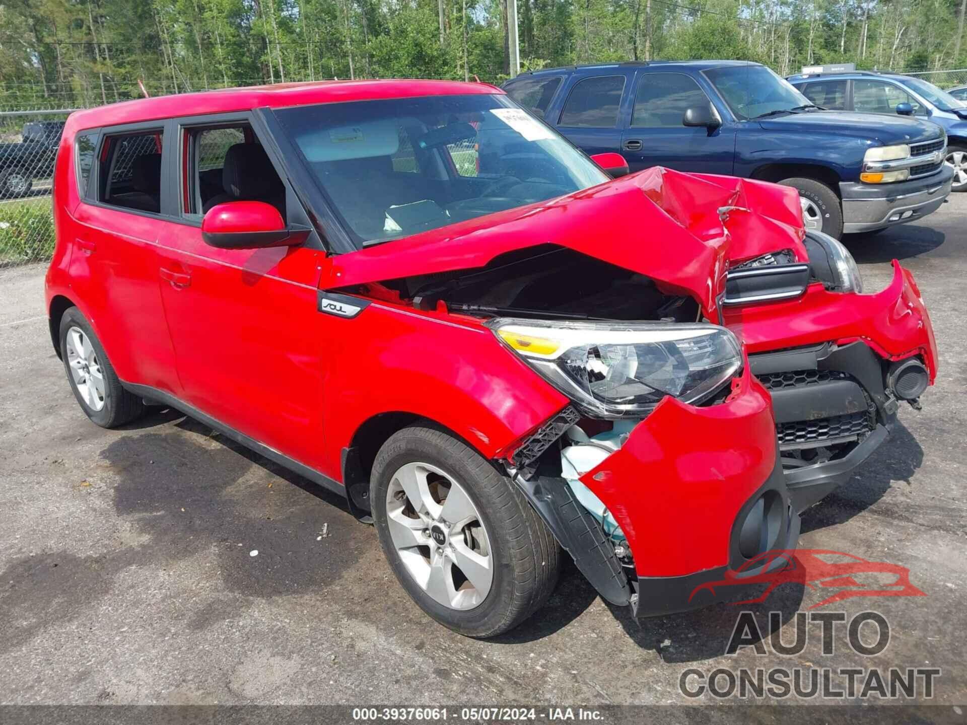 KIA SOUL 2019 - KNDJN2A21K7672404