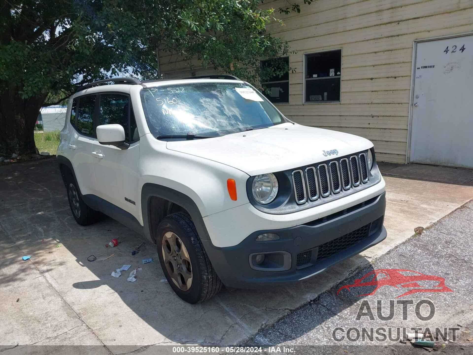 JEEP RENEGADE 2016 - ZACCJBBW4GPC82445