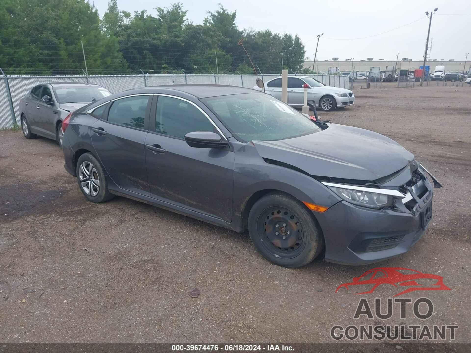 HONDA CIVIC 2016 - 19XFC2F53GE207645