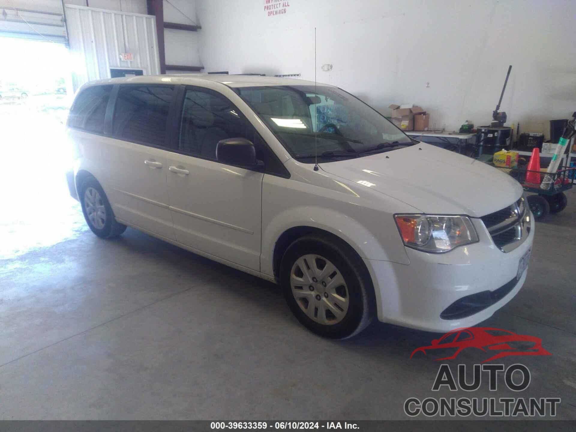 DODGE GRAND CARAVAN 2016 - 2C4RDGBG6GR123008