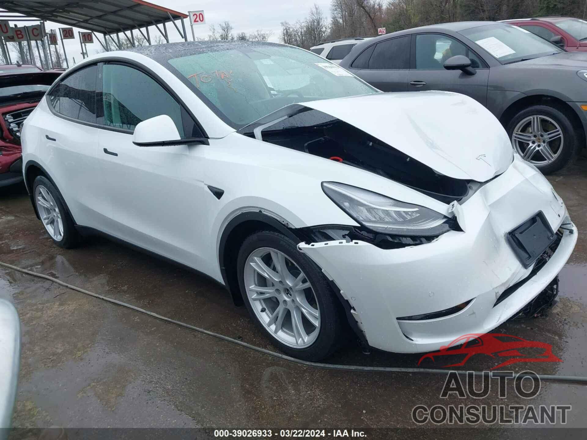 TESLA MODEL Y 2022 - 7SAYGDEEXNF321288