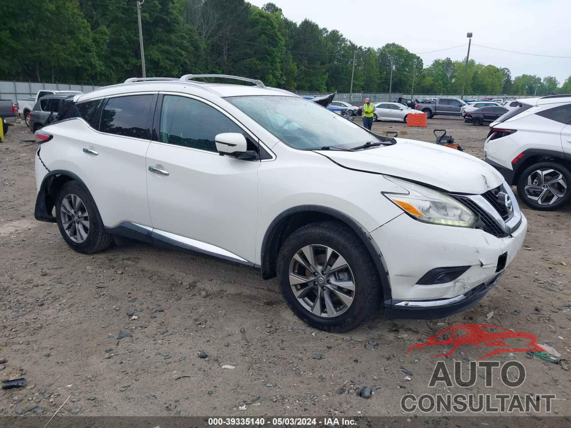 NISSAN MURANO 2016 - 5N1AZ2MG0GN166945